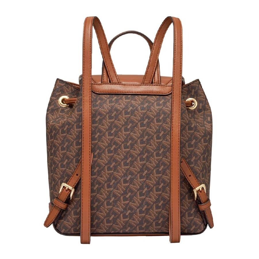 Michael Kors - Michael Kors Logo-Print Leather Backpack - 2