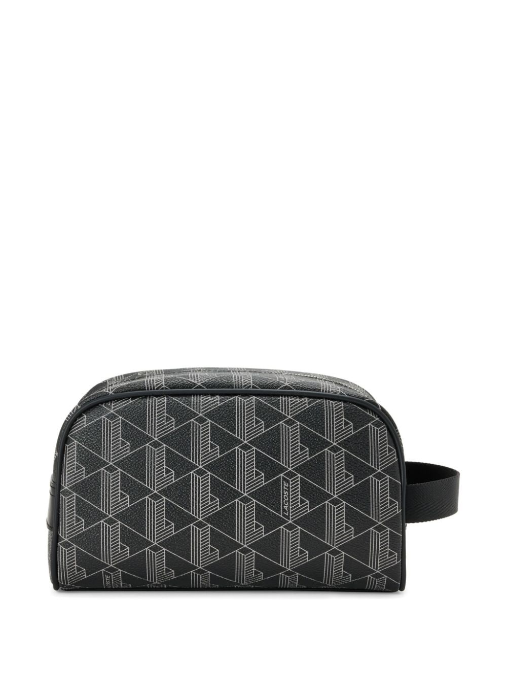 monogram-pattern wash bag - 2