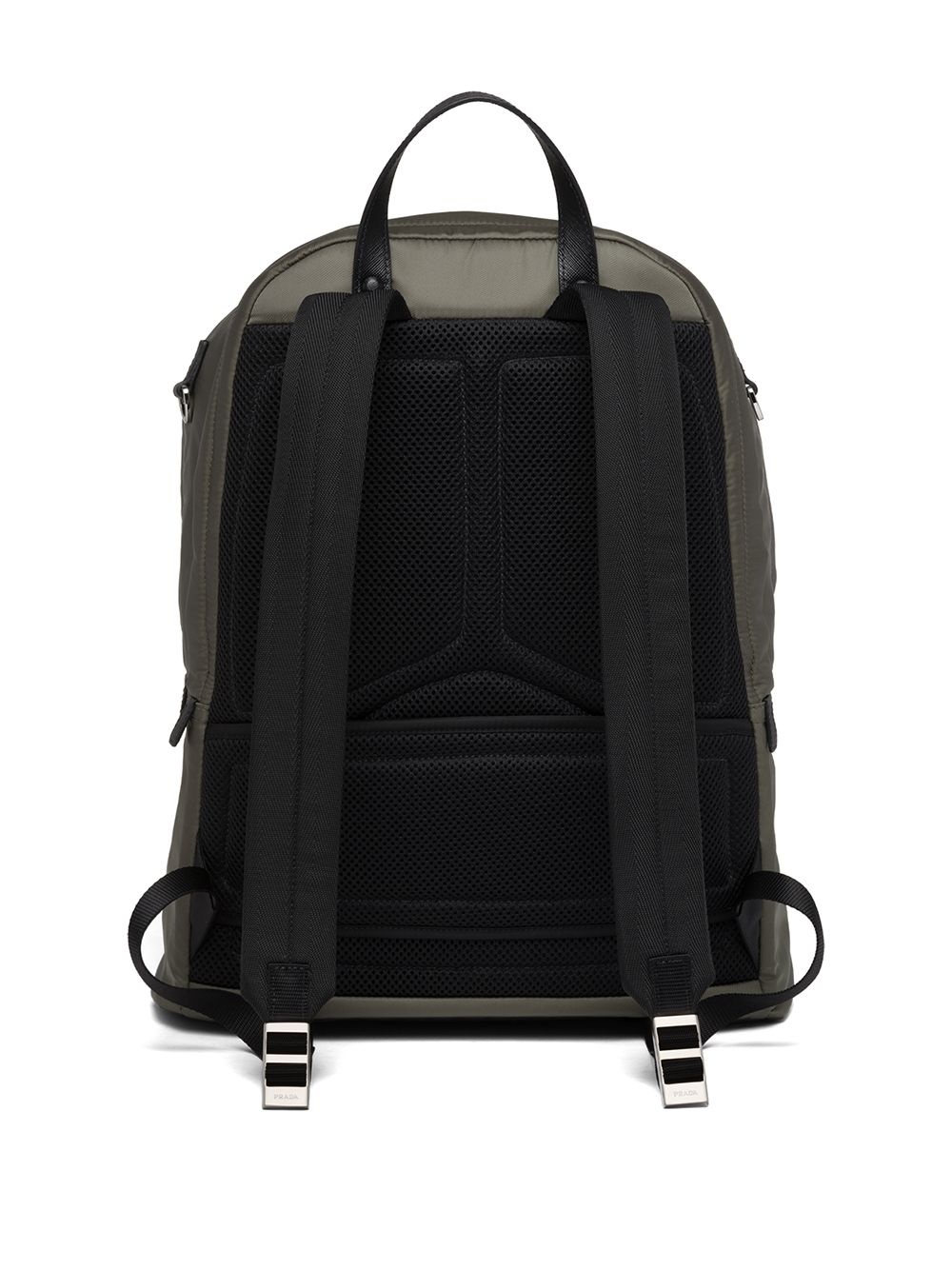 Re-Nylon logo-plaque backpack - 3