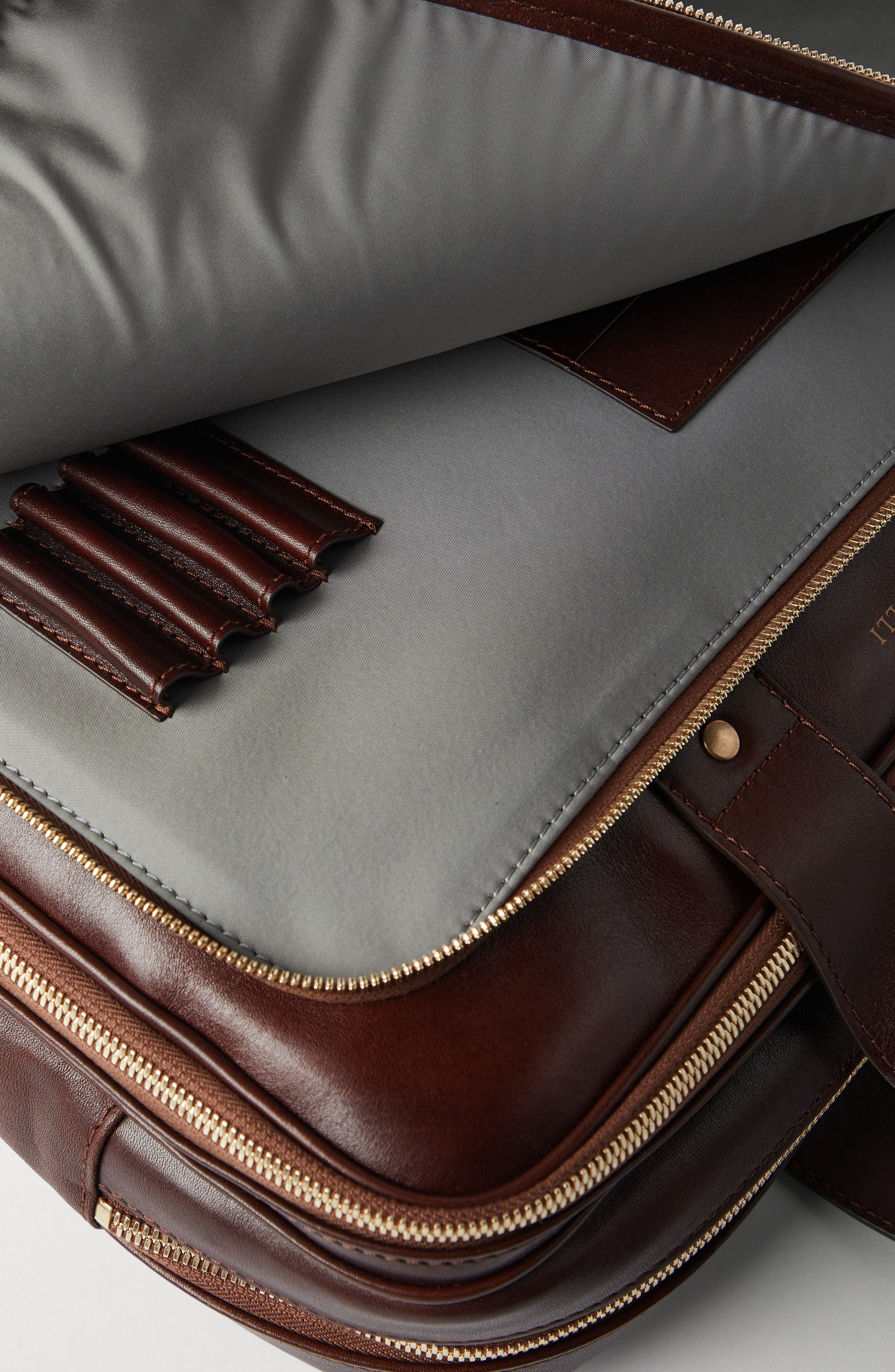 Brunello Cucinelli Briefcase in Burgundy at Nordstrom - 4