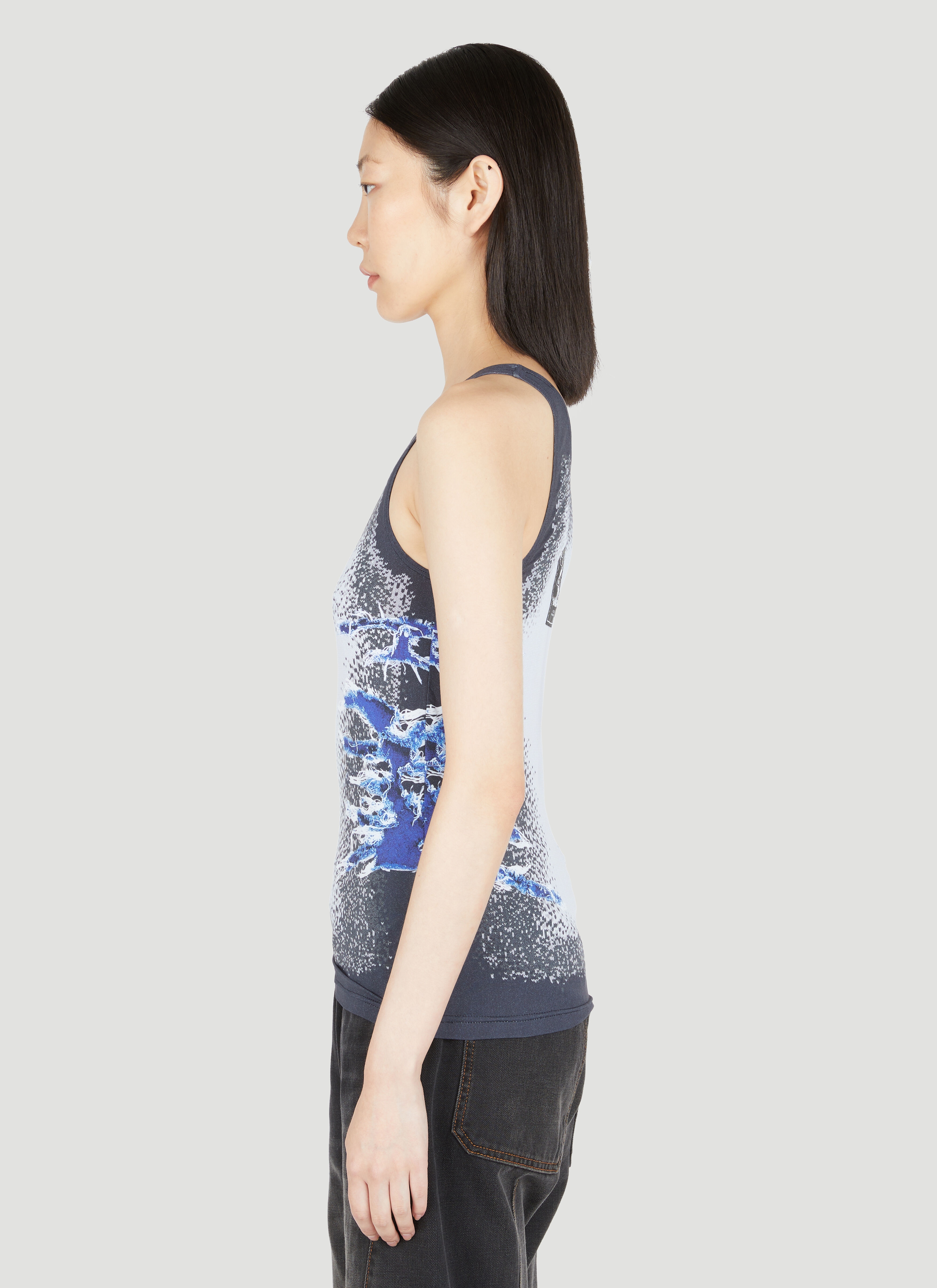 Whisker Print Tank Top - 3
