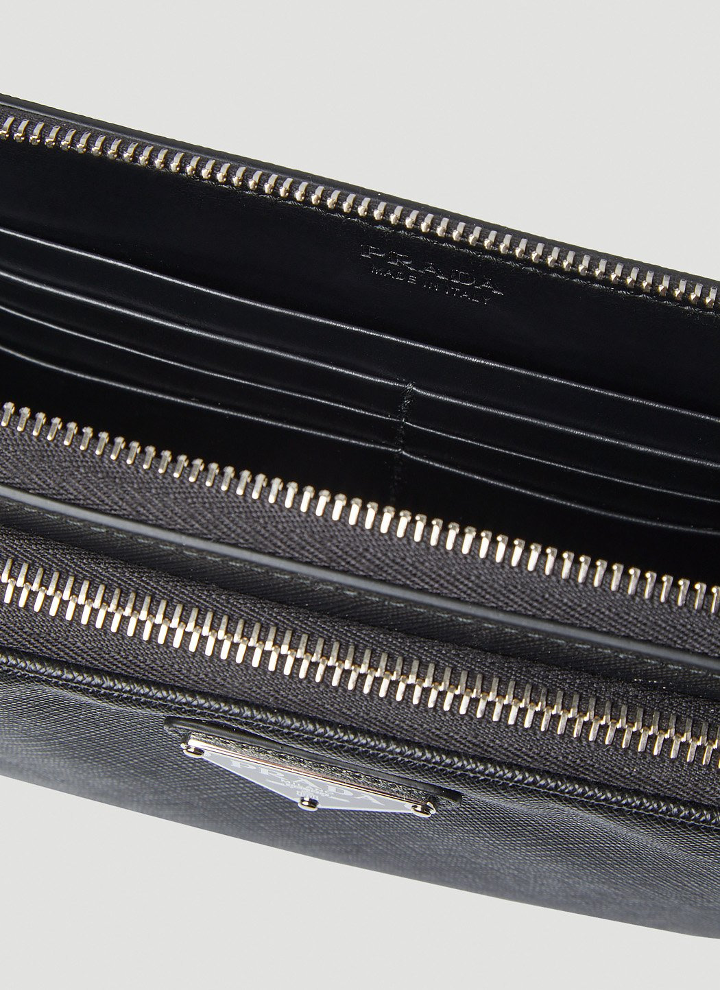 Prada Men Logo Motif Woven Beltbag - 5