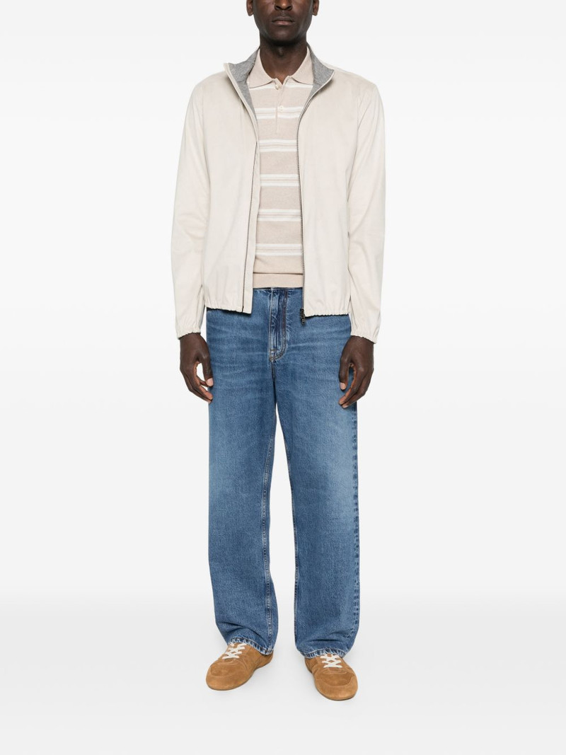 Herno zip-up long-sleeve jacket outlook