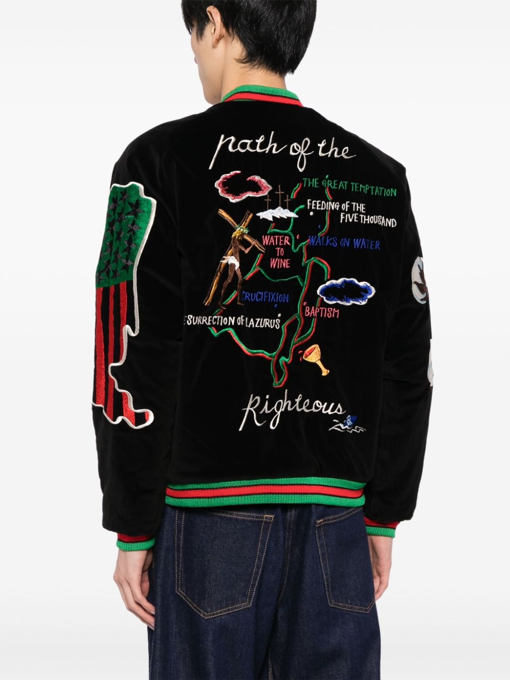 x Sukajyan reversible bomber jacket - 4