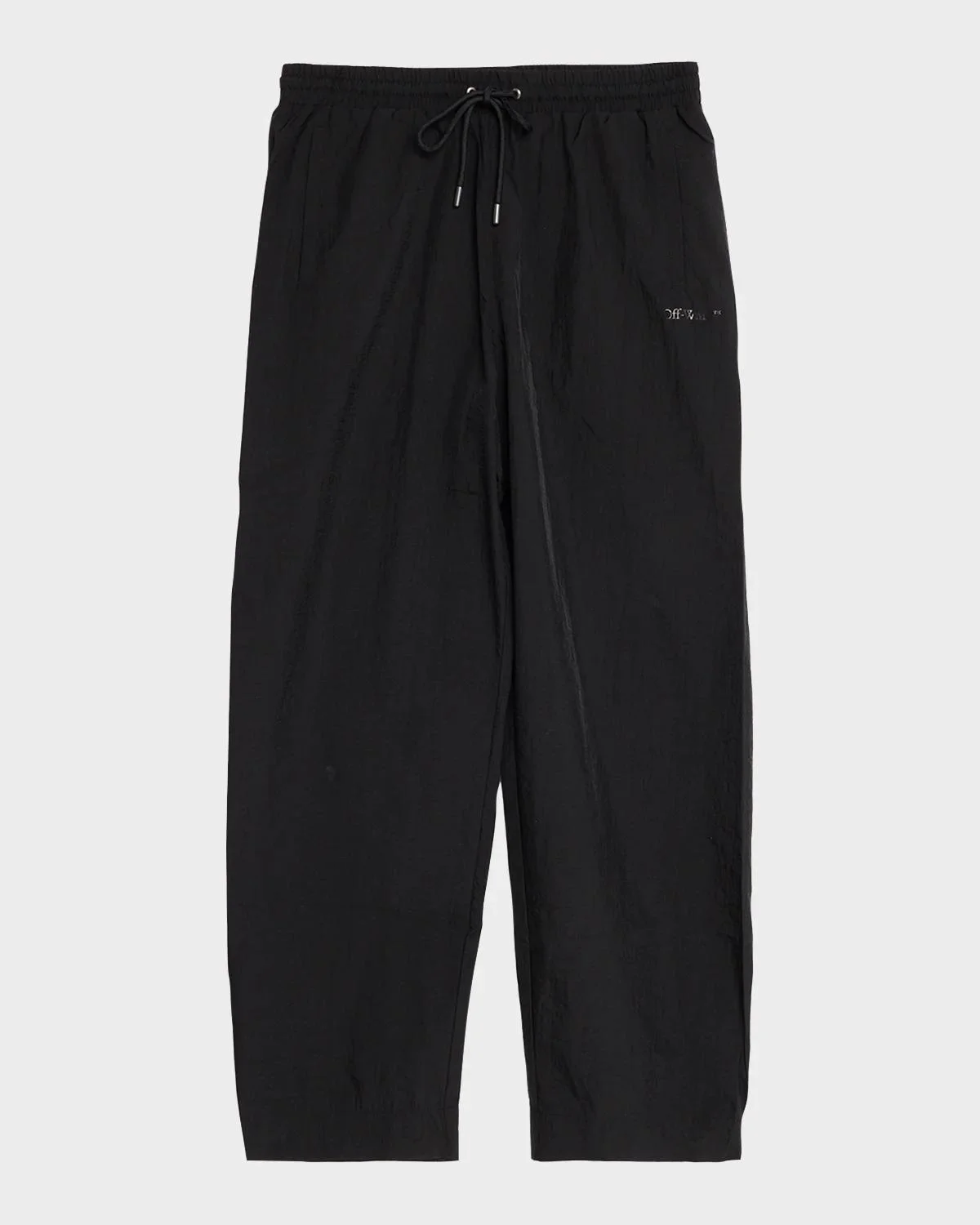 Men's Glossy Arrow Nylon Track Pants - 1