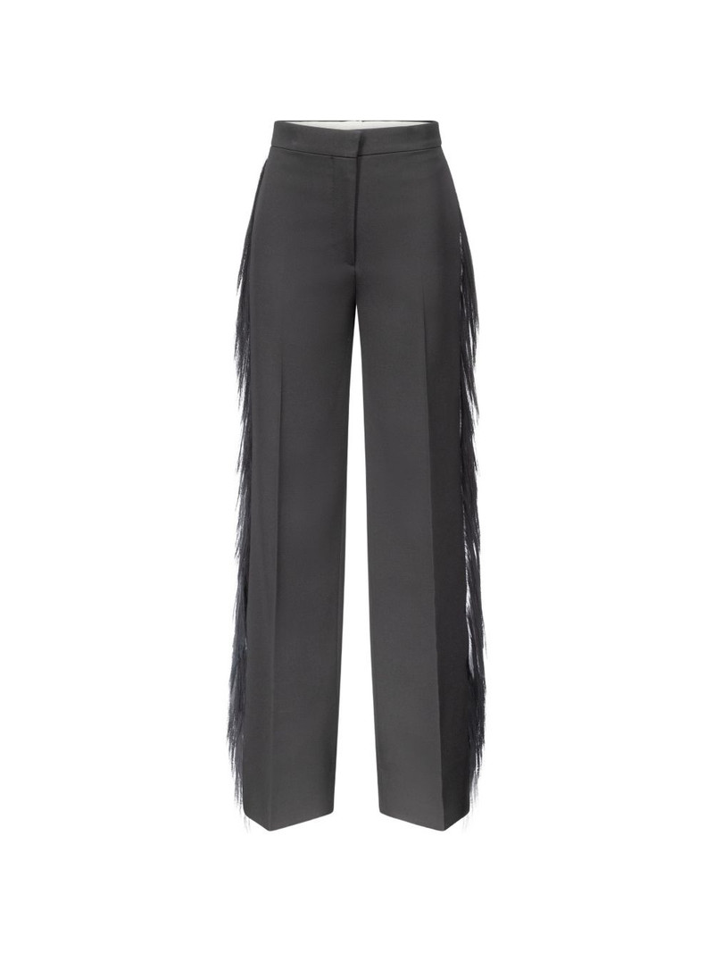 Luella fringe-trim trousers 1