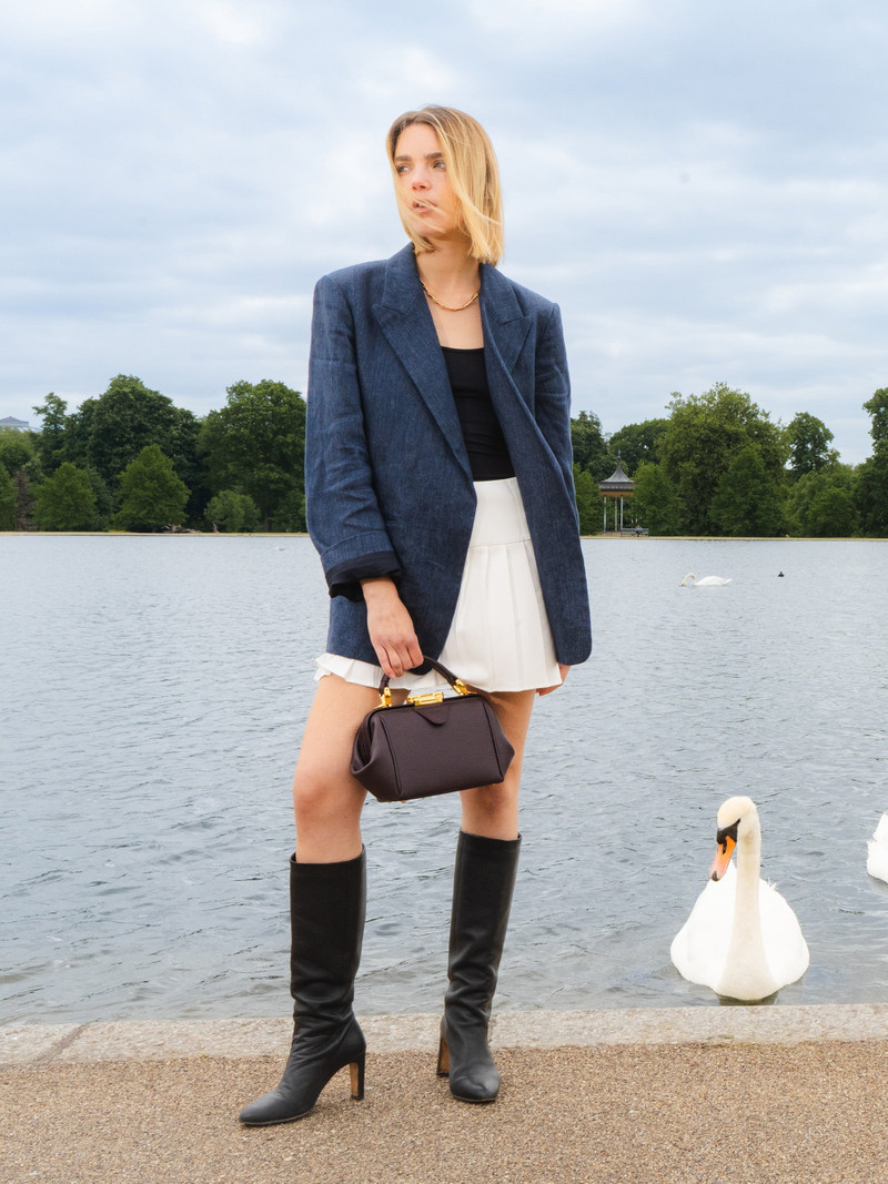 Cambridge Satchel The Mini Sophie - Bordeaux Calf Grain outlook