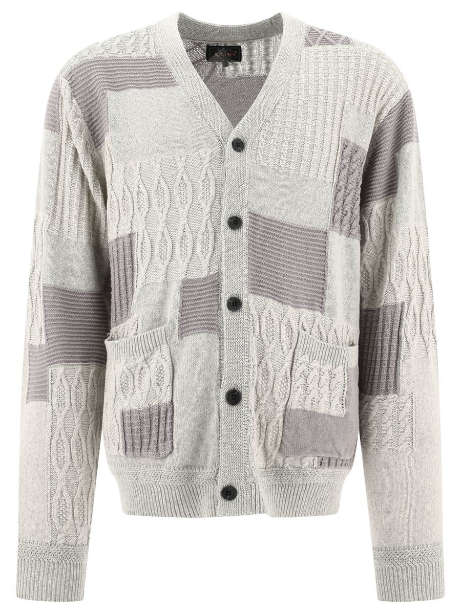 Beams Plus BEAMS PLUS "PATCHWORK" CARDIGAN - 1