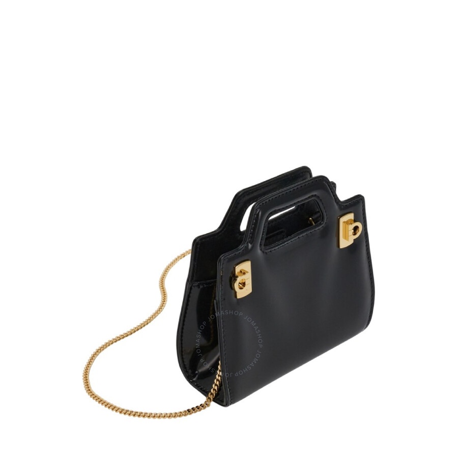 Ferragamo Wanda Micro Leather Shoulder Bag - 6