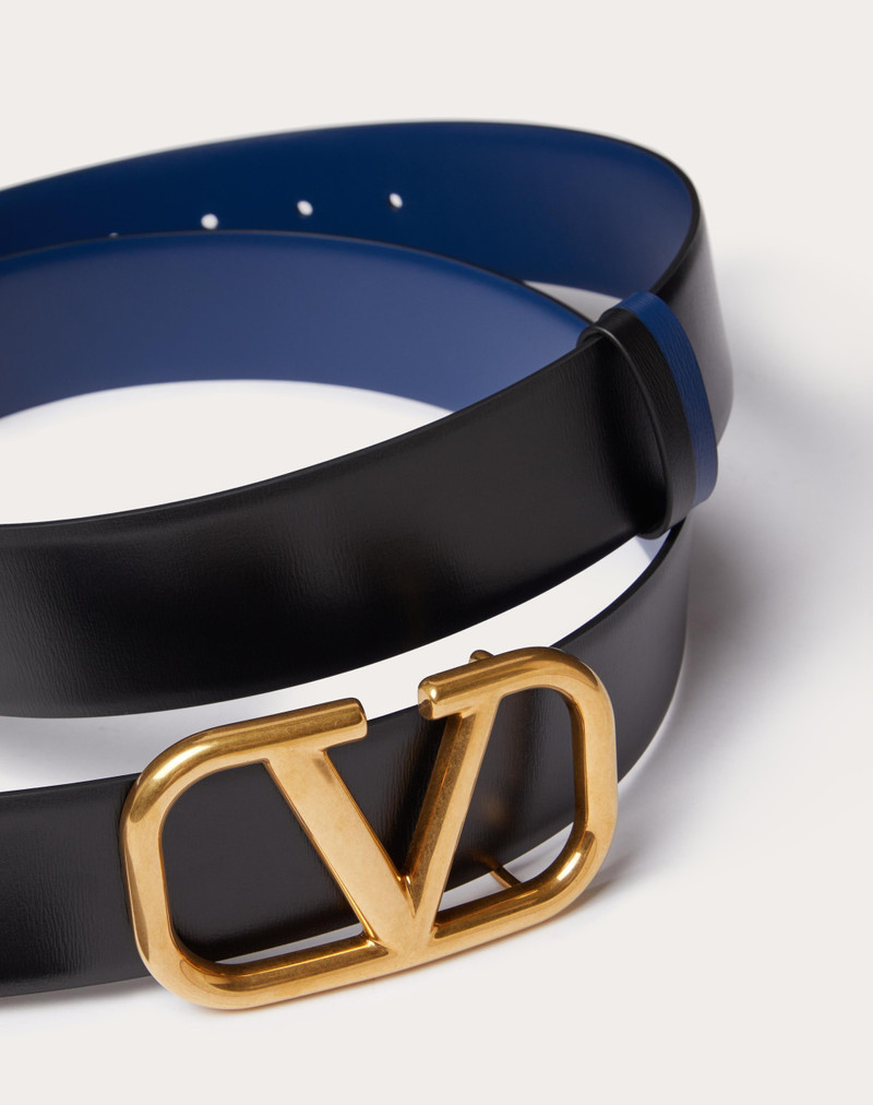 Valentino VLOGO SIGNATURE REVERSIBLE CALFSKIN BELT 40 MM outlook