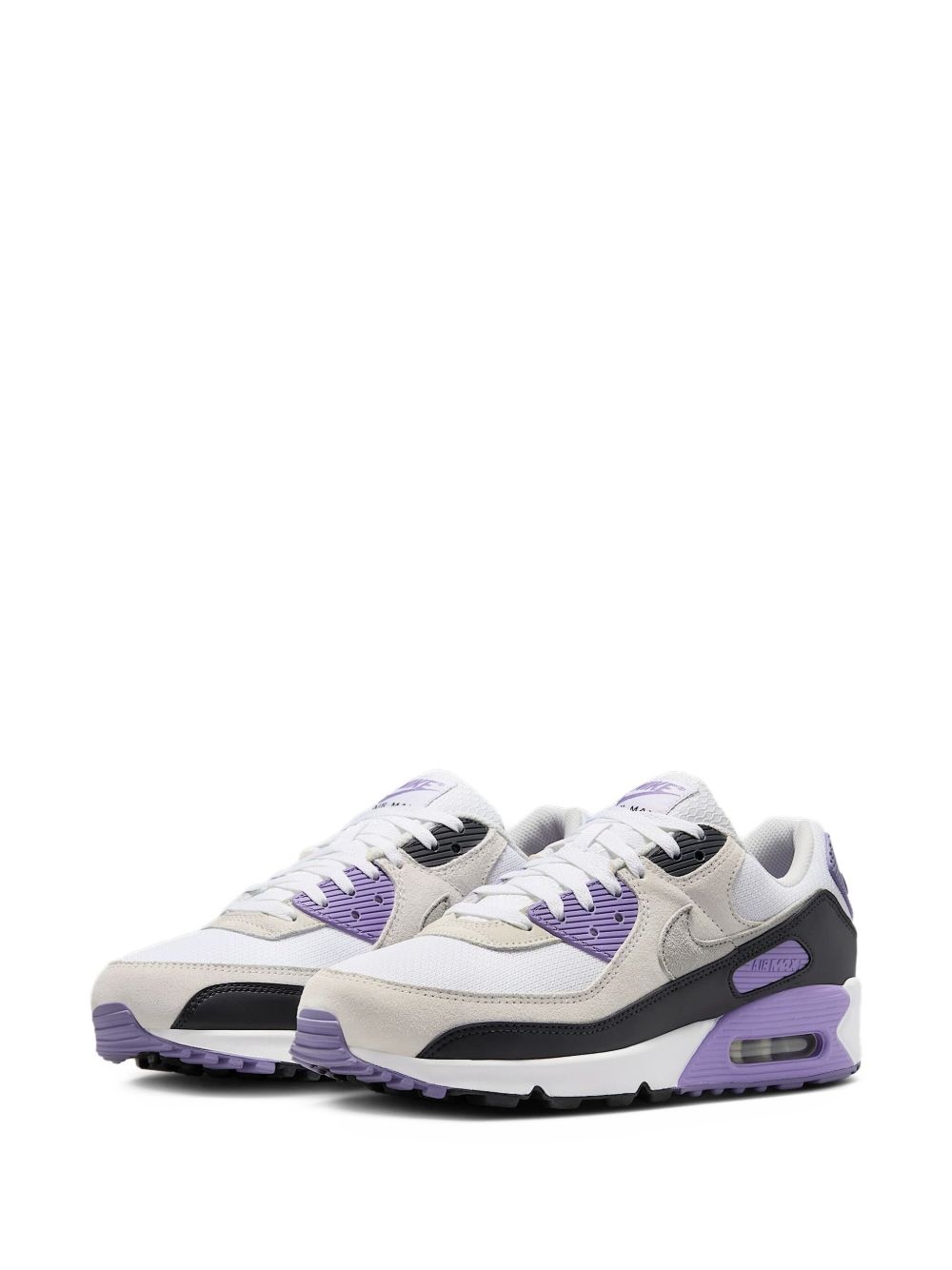 Air Max 90 "White/Dusty Amethyst/Photon Dust/Light Smoke Grey" sneakers - 2