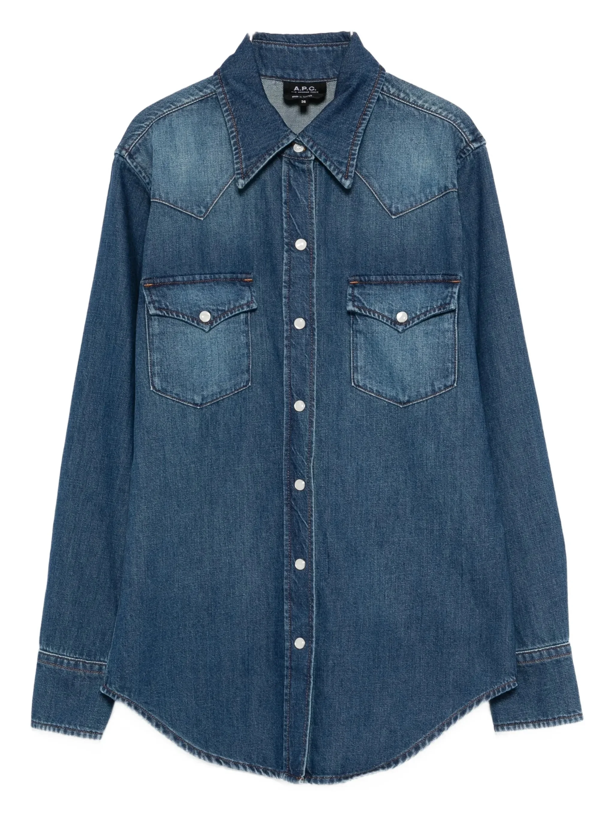 A.p.c. Chest-pocket Shirt - 1