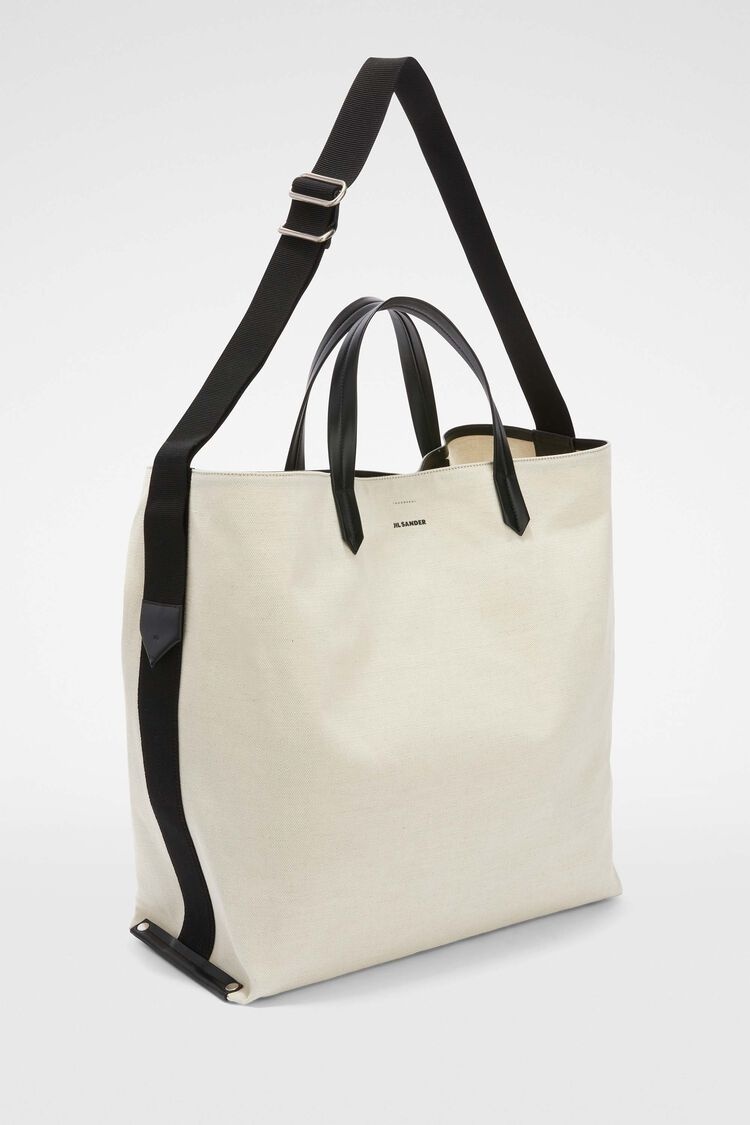 JIL SANDER WOVEN TOTE MEDIUM ウーブン レザー 白 Jil sander＊Woven Tote Medium ウォーブントートバッグ＊送料込