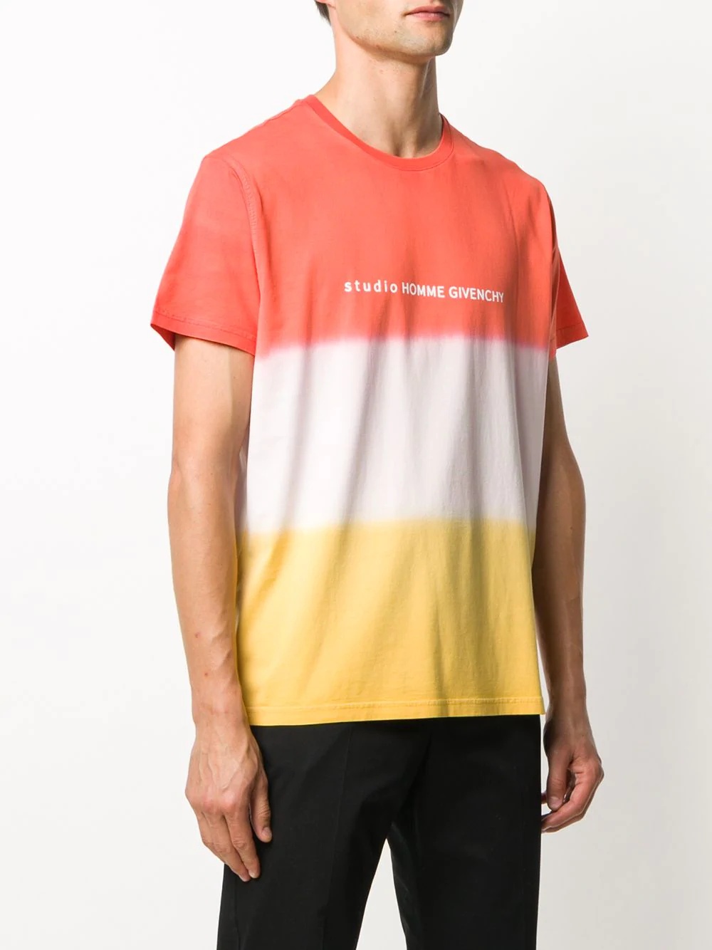 colour-block logo-print T-shirt - 3