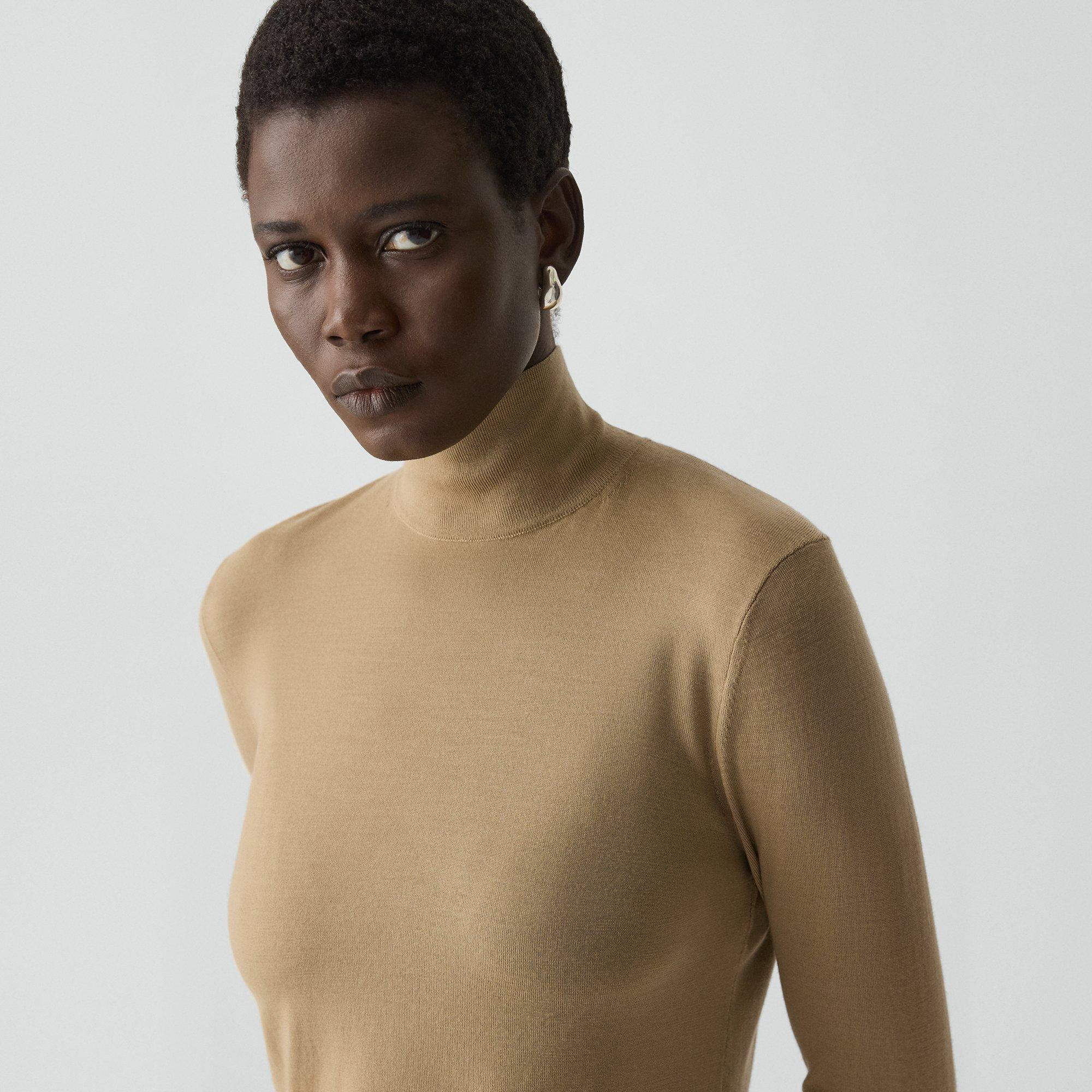 Turtleneck Sweater in Regal Wool - 5
