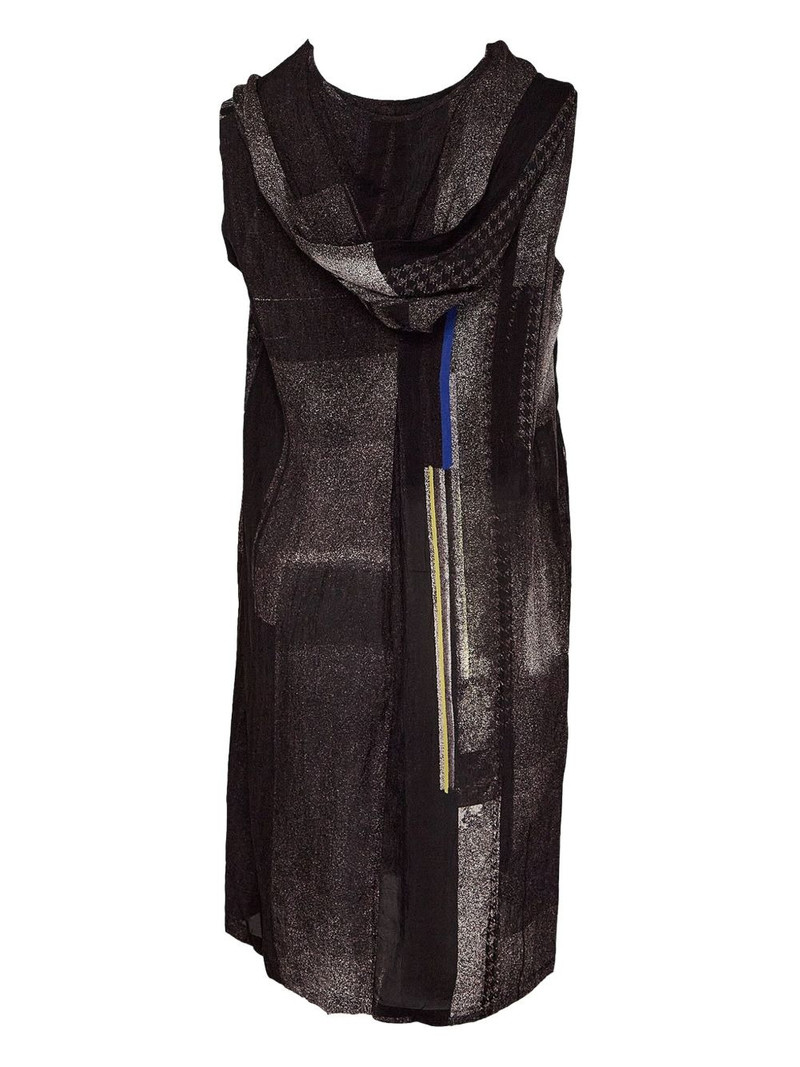 Y's hooded sleeveless top outlook