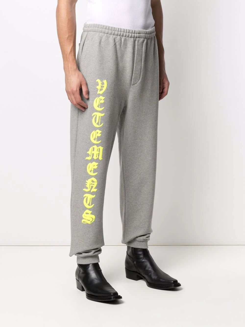 logo-print track pants - 4