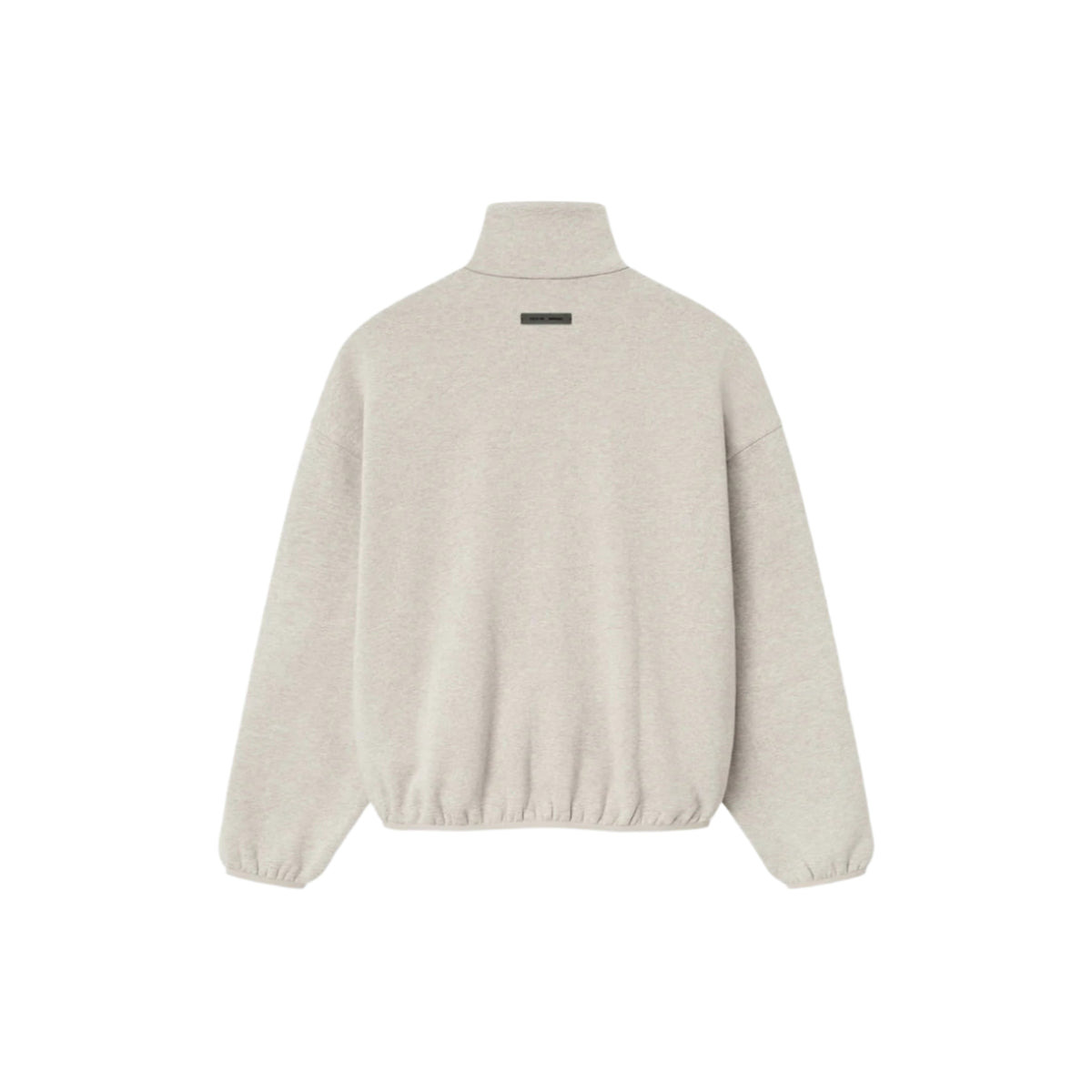 MODERN FIT FLEECE TRACK JACKET (HEATHER STONE/CLOUD WHITE) - 10