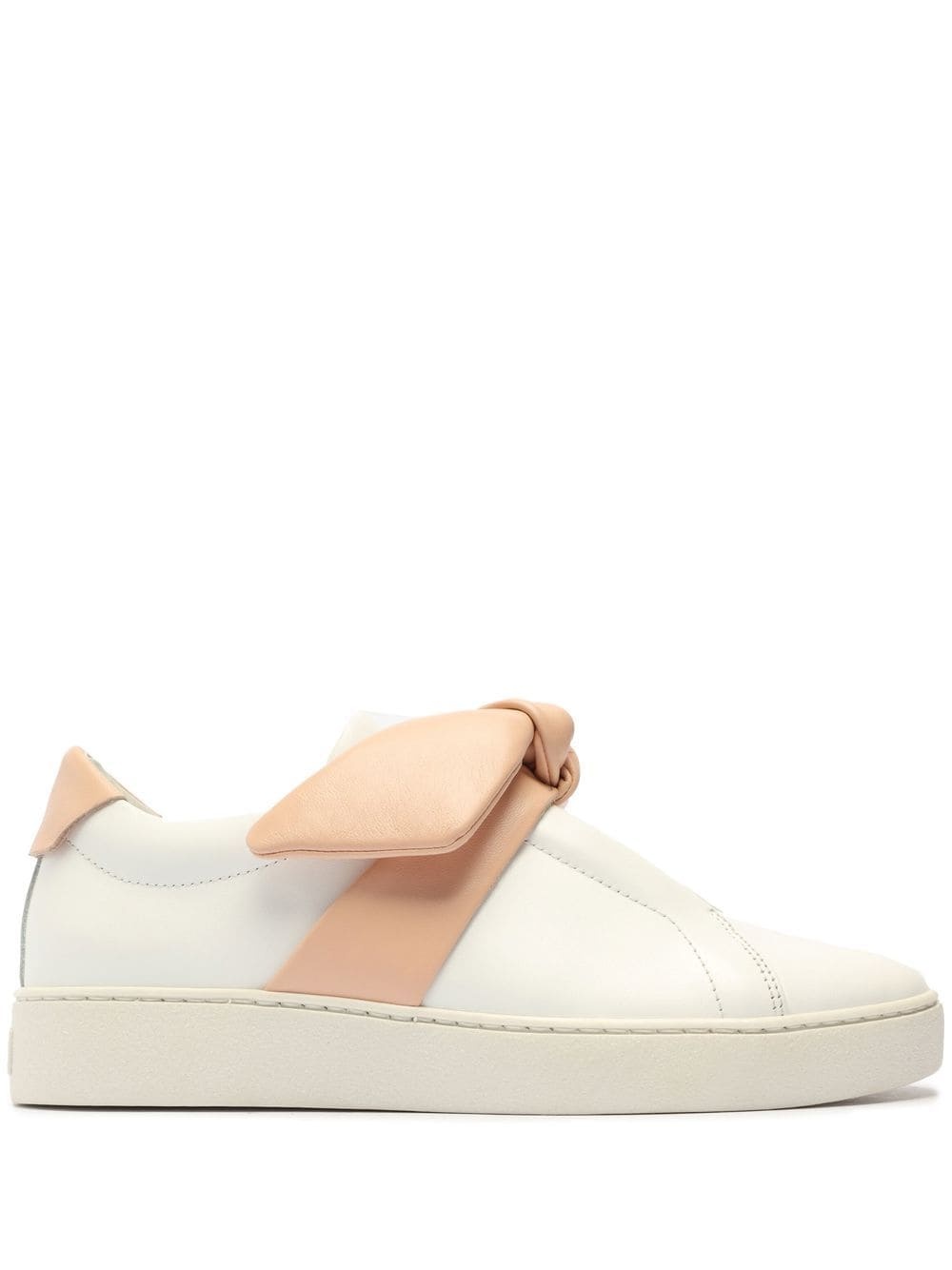 bow-detail low-top sneakers - 1