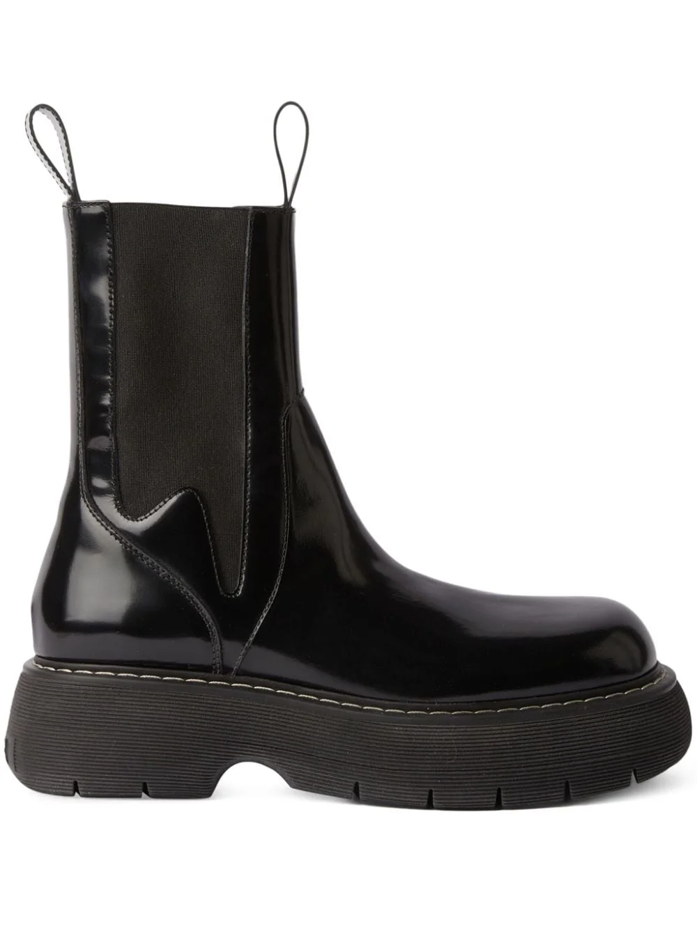 platform leather Chelsea boots - 1