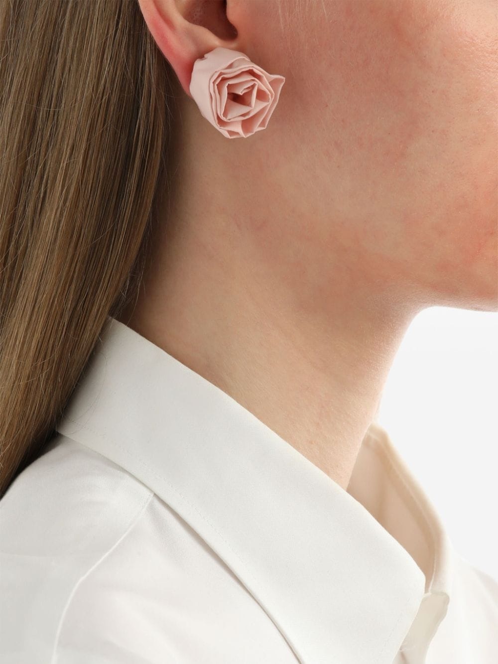 Rose stud earrings - 6