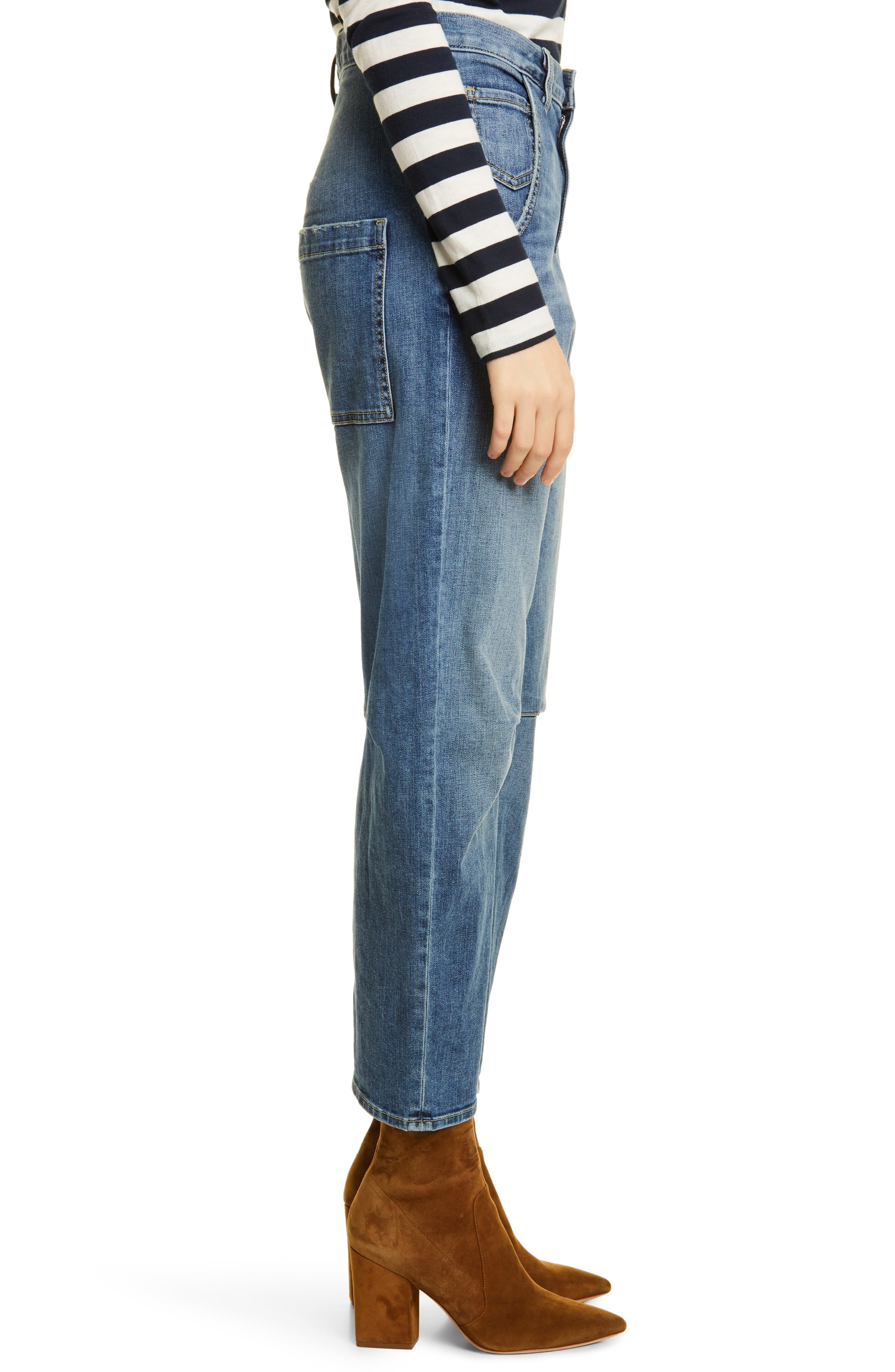 Emerson High Waist Wide Leg Jeans - 3