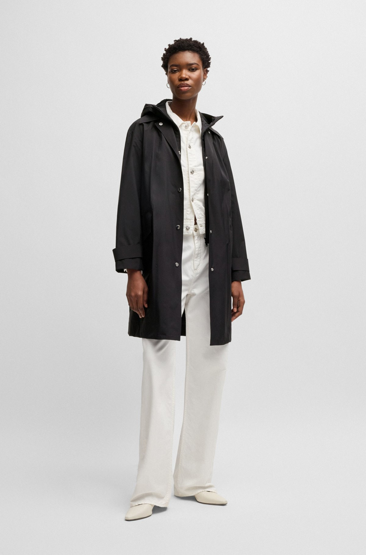 WATER-REPELLENT JACKET WITH DETACHABLE FLEECE INNER - 2