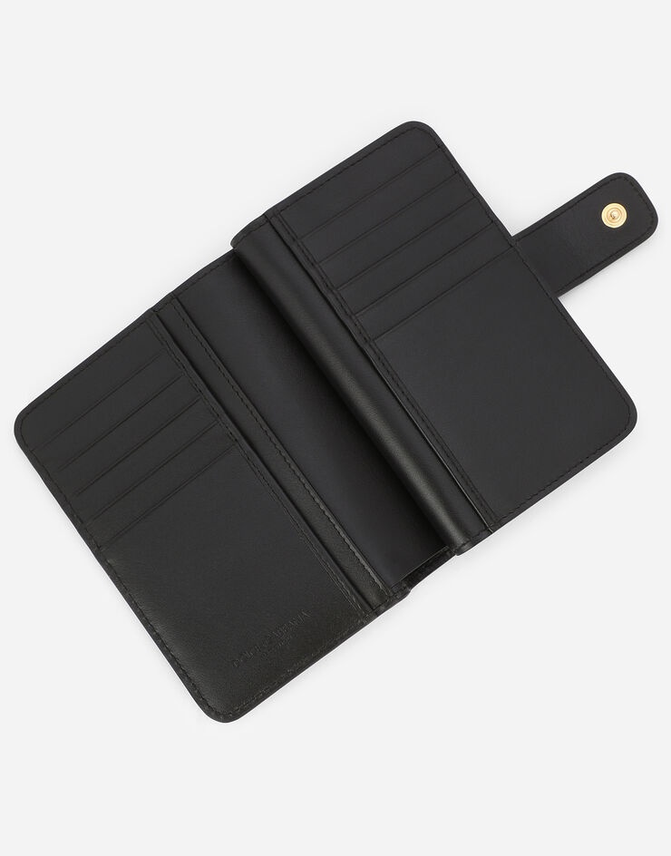 Calfskin wallet with DG logo - 4