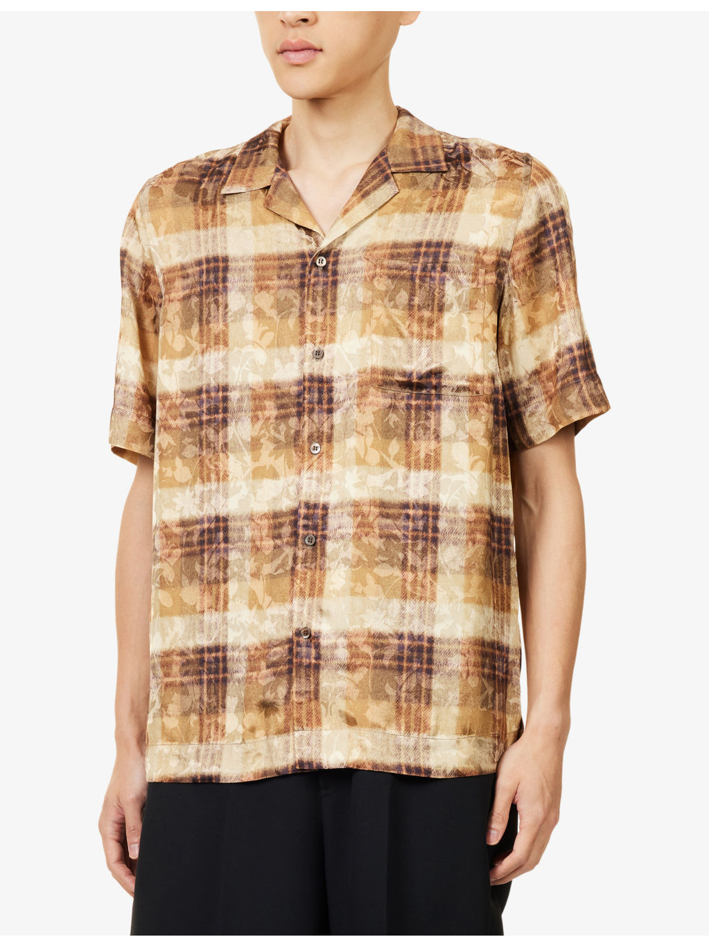 Carltone 2028 Graphic-Print Woven Shirt - 3