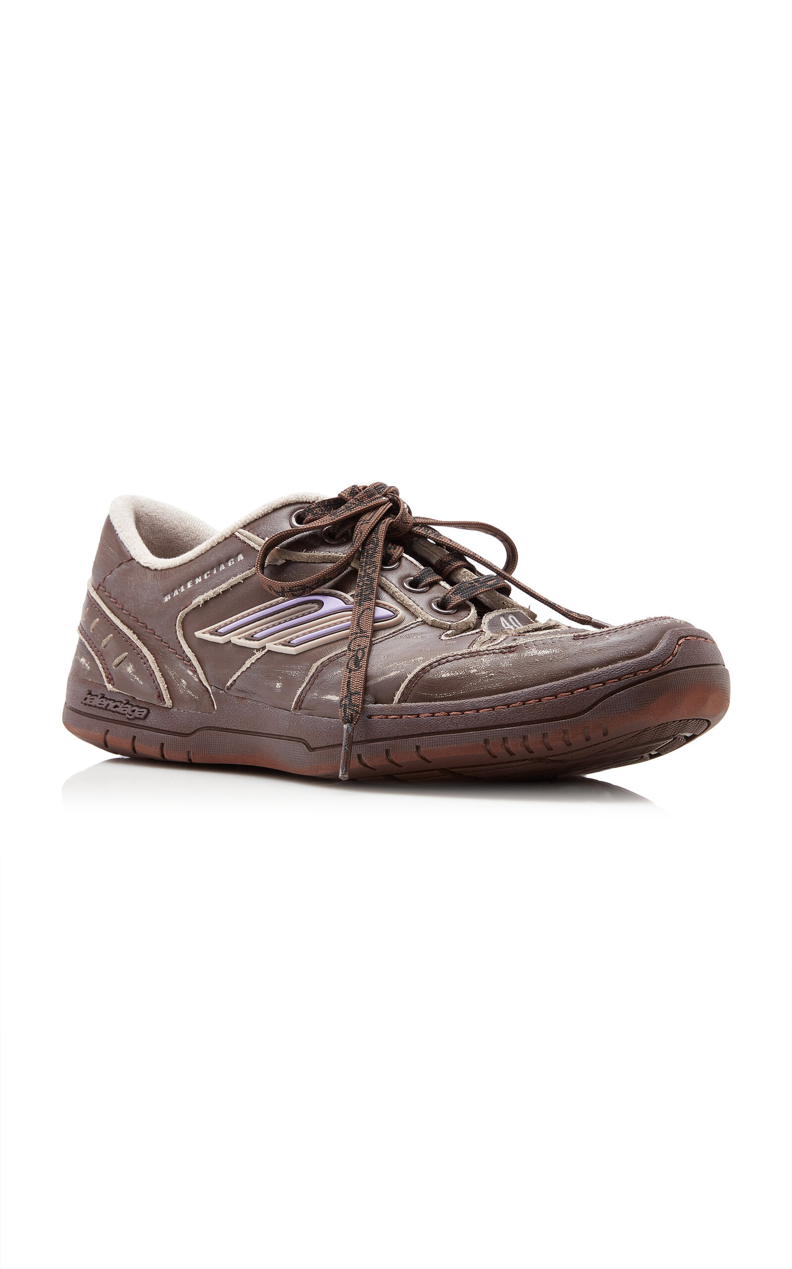 Hamptons Leather Sneakers brown - 2