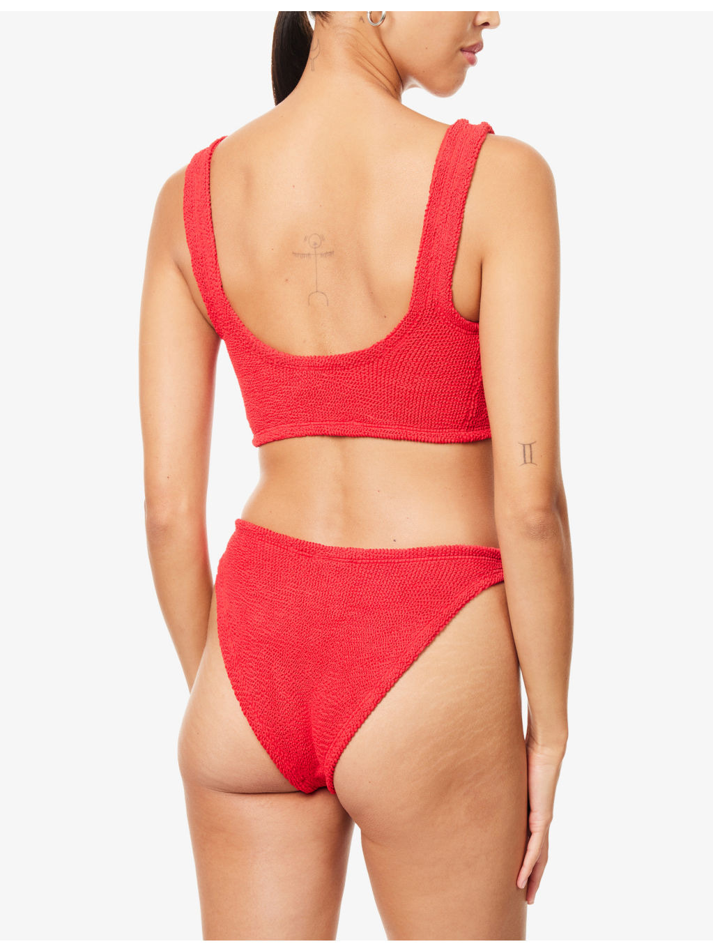 Juno crinkled bikini set - 3
