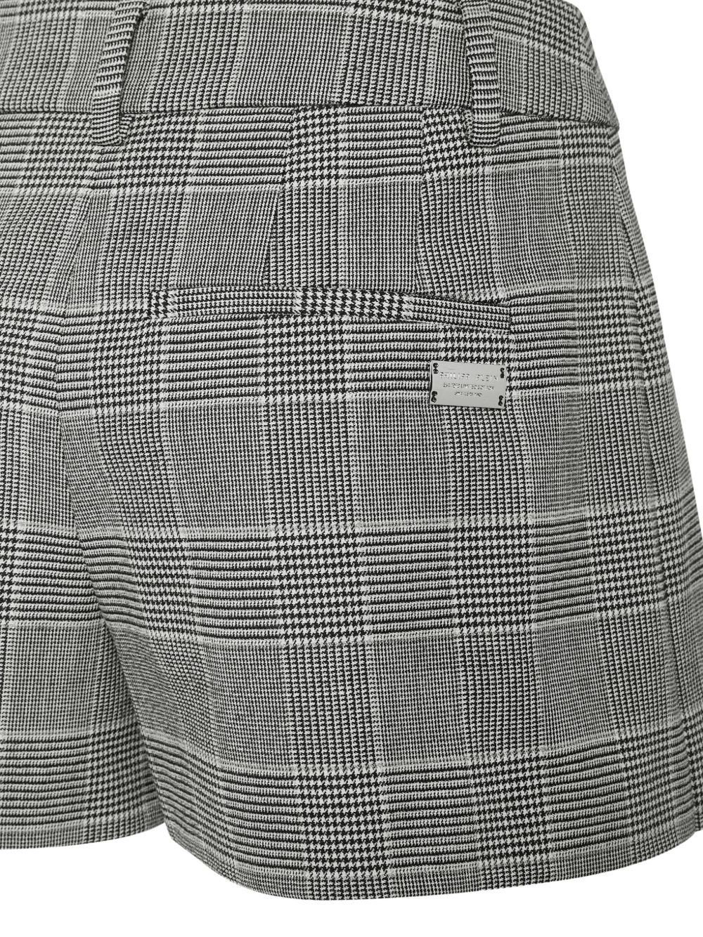 check-pattern skort - 3