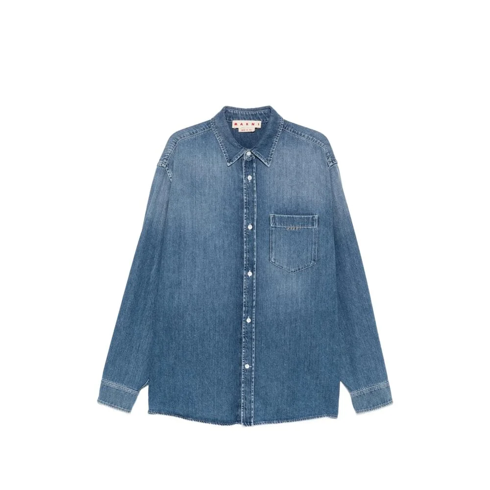 Marni Blue Jackets - Shirt Jackets Men - 1