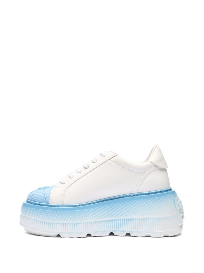 Nexus platform lace-up trainers 4