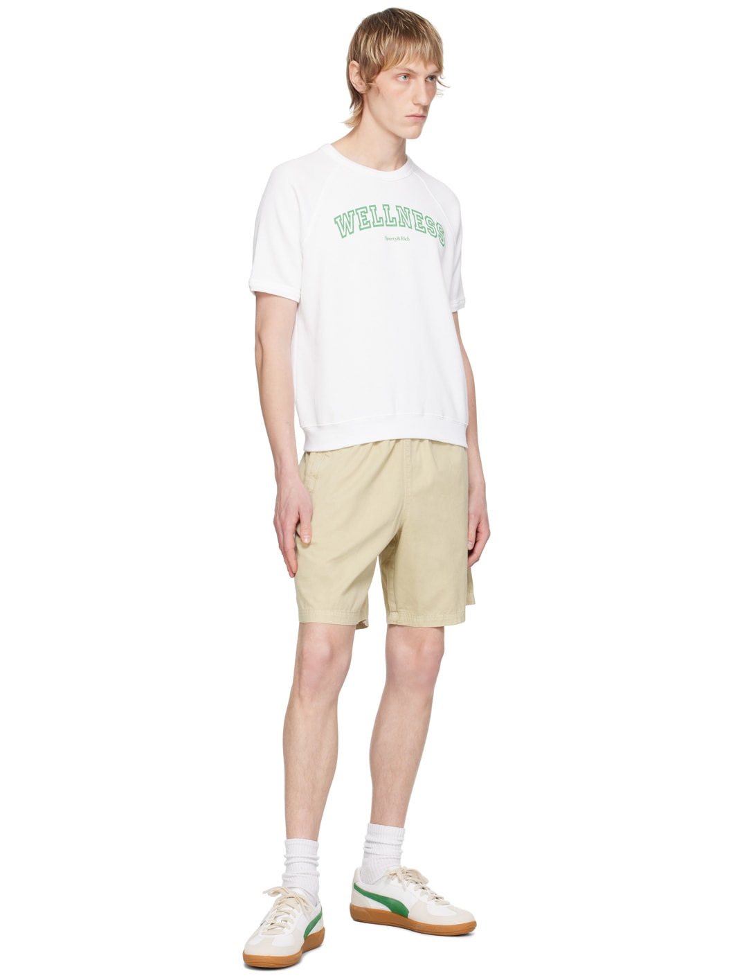 White 'Wellness' Ivy T-Shirt - 4