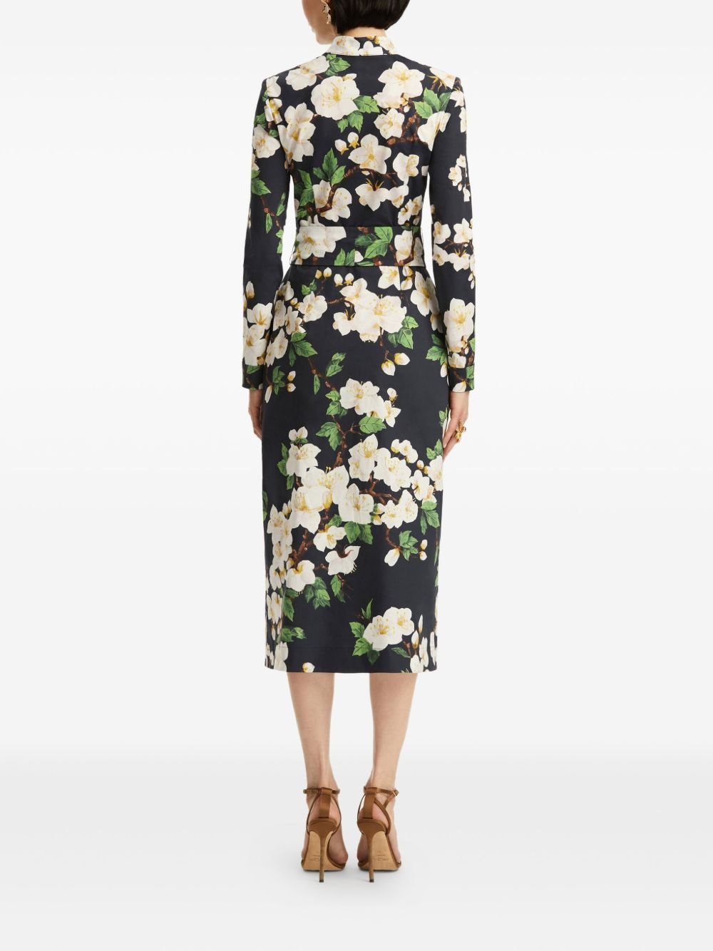 stretch-cotton dress - 4