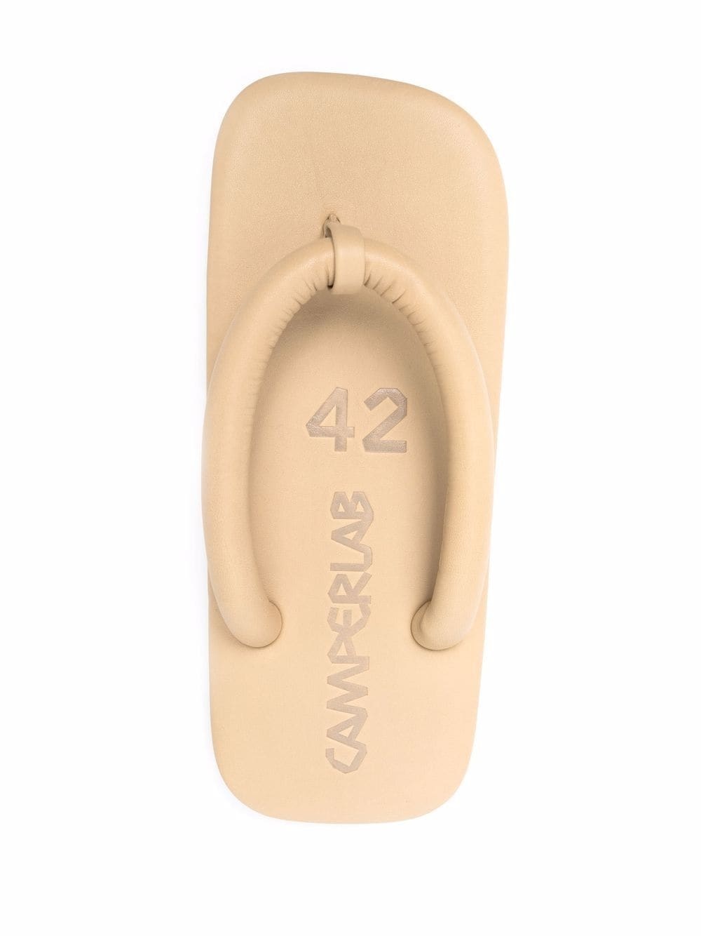 Hastalavista leather flip-flops - 4