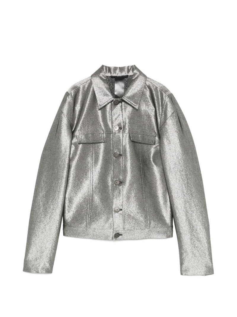 metallic-finish jacket 1