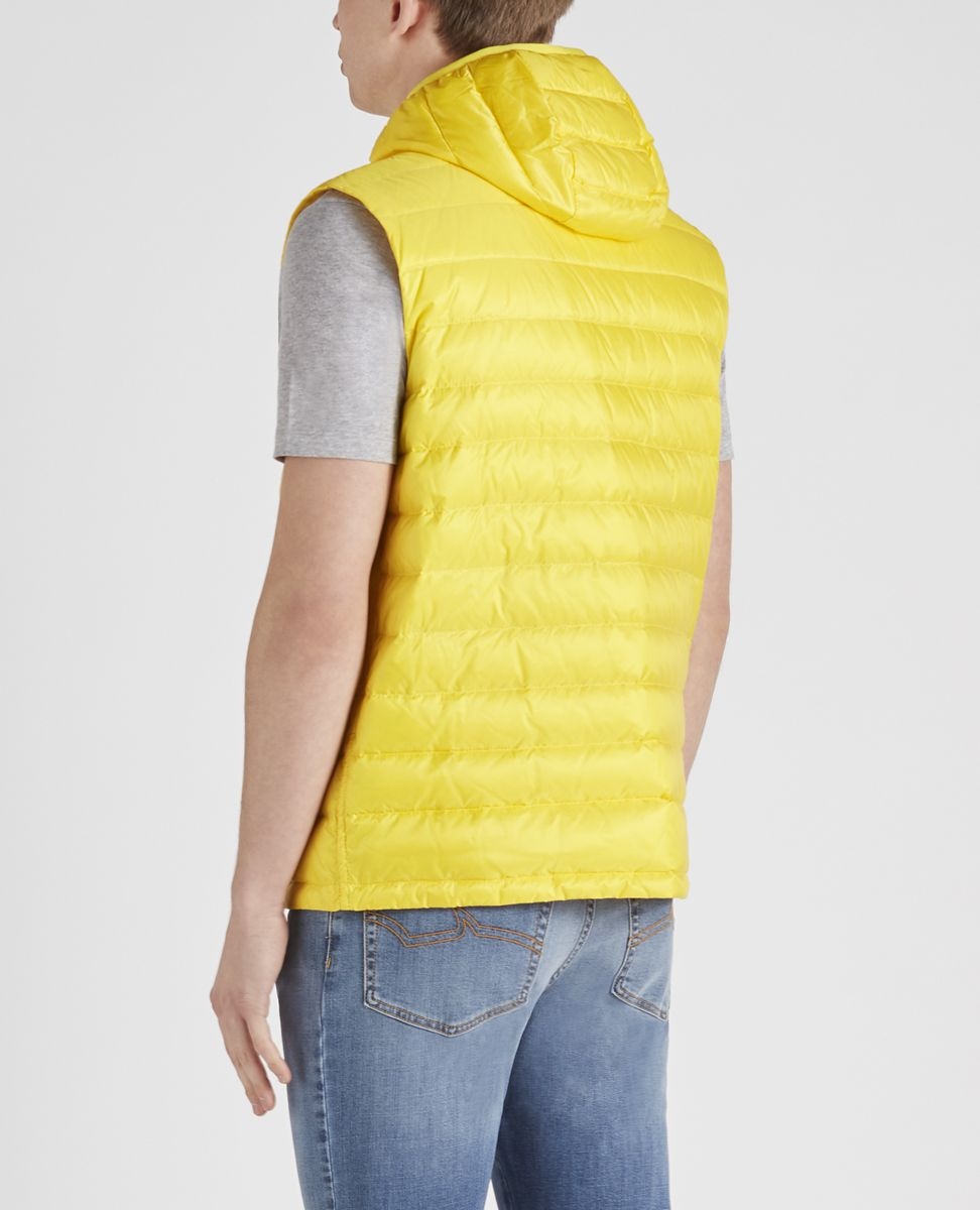 Ultralight down vest with detachable hood - 2