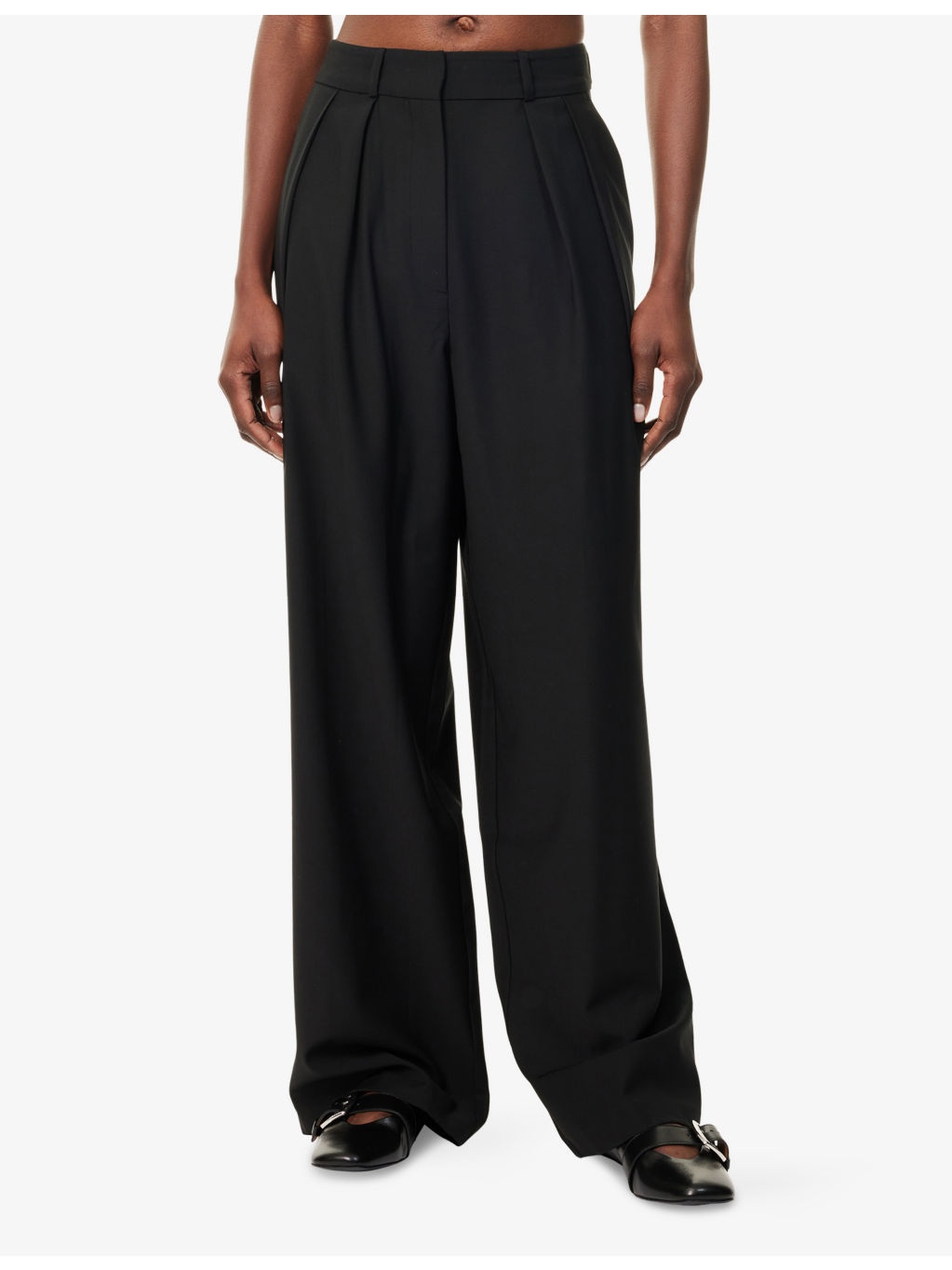 Ripley Pleated Stretch-Woven Trousers - 3