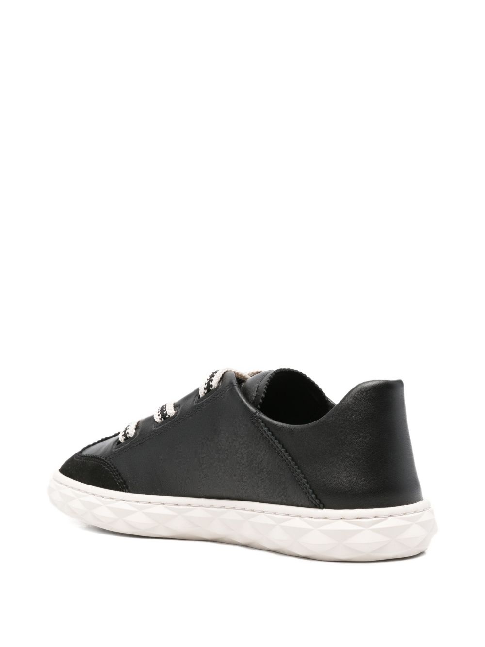 Diamond Light Flex leather lace-up sneakers - 3
