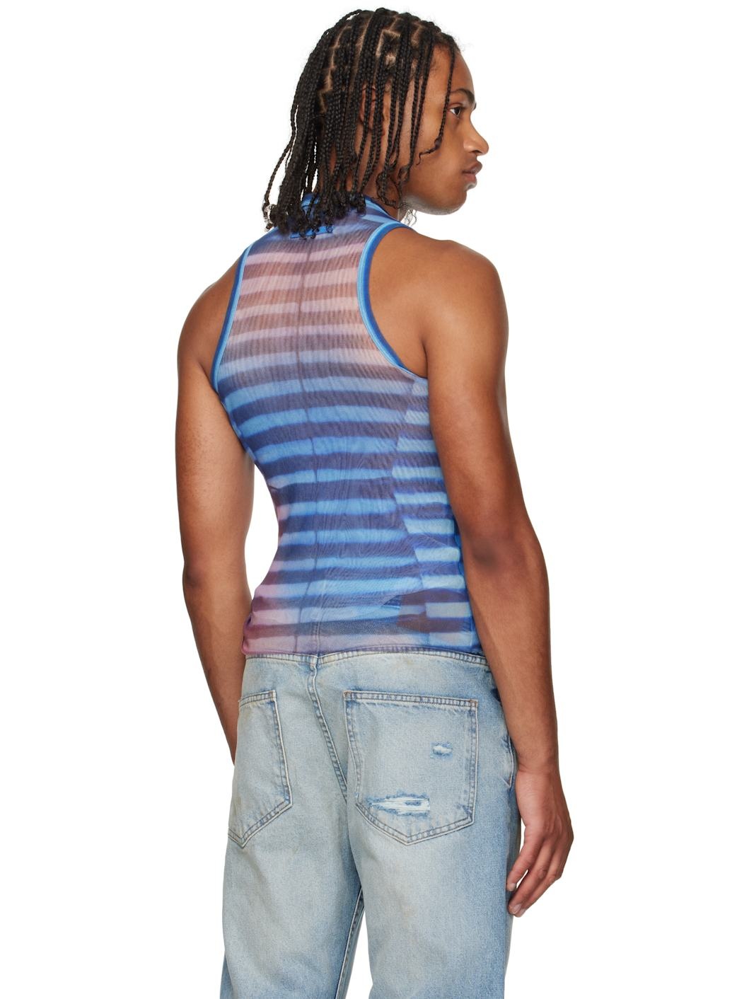 Blue 'The Air' Tank Top - 3