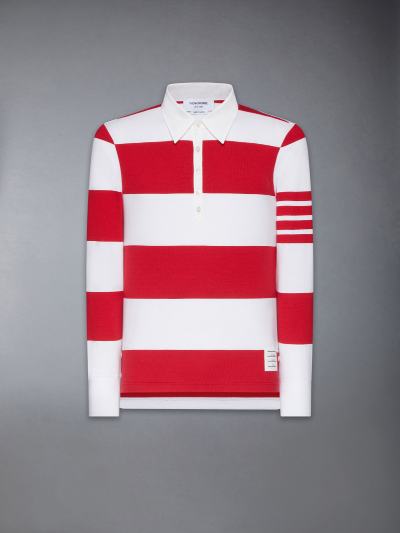 Classic 4-Bar Rugby Polo 6