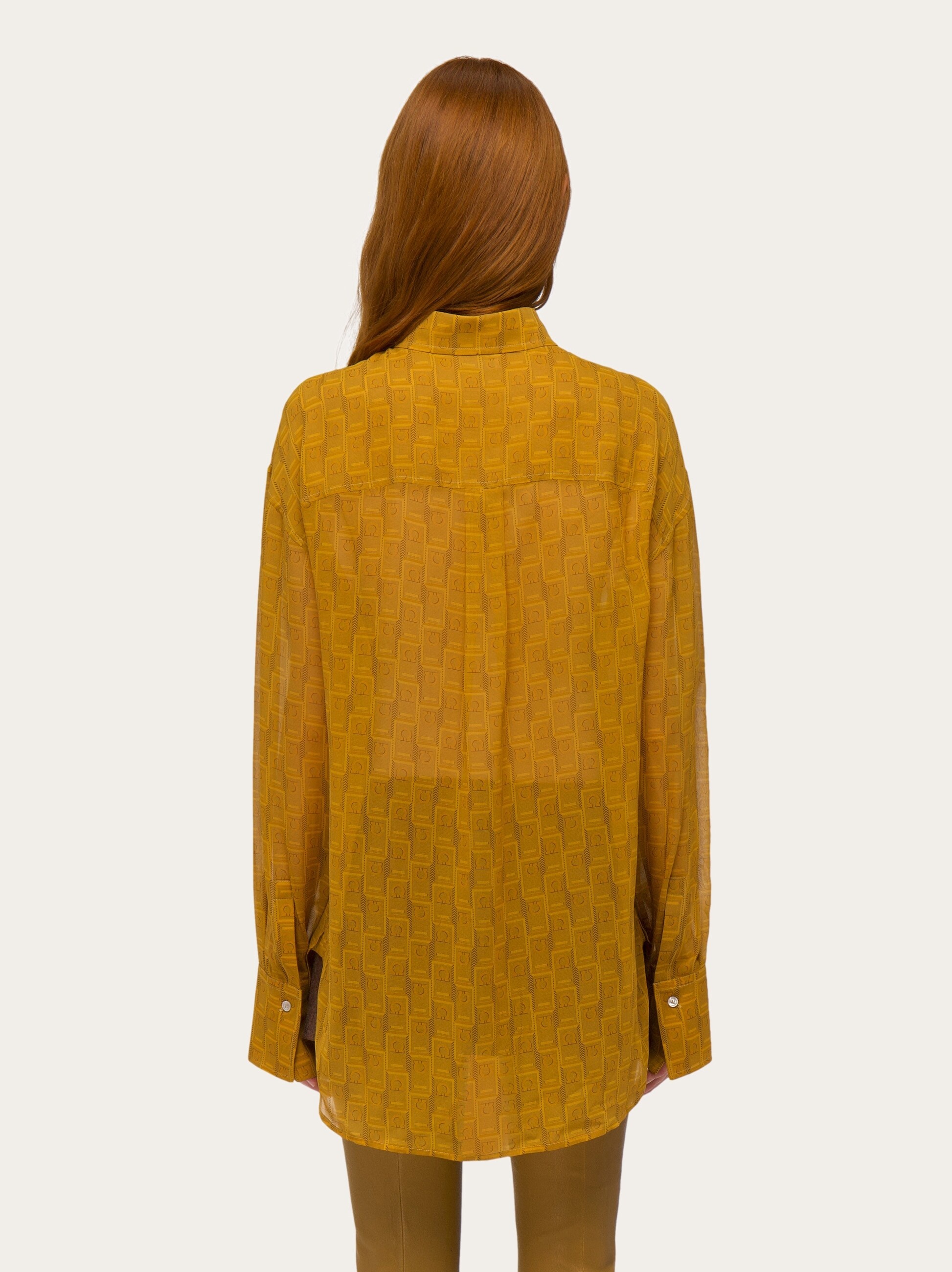 Ferragamo monogram shirt - 4