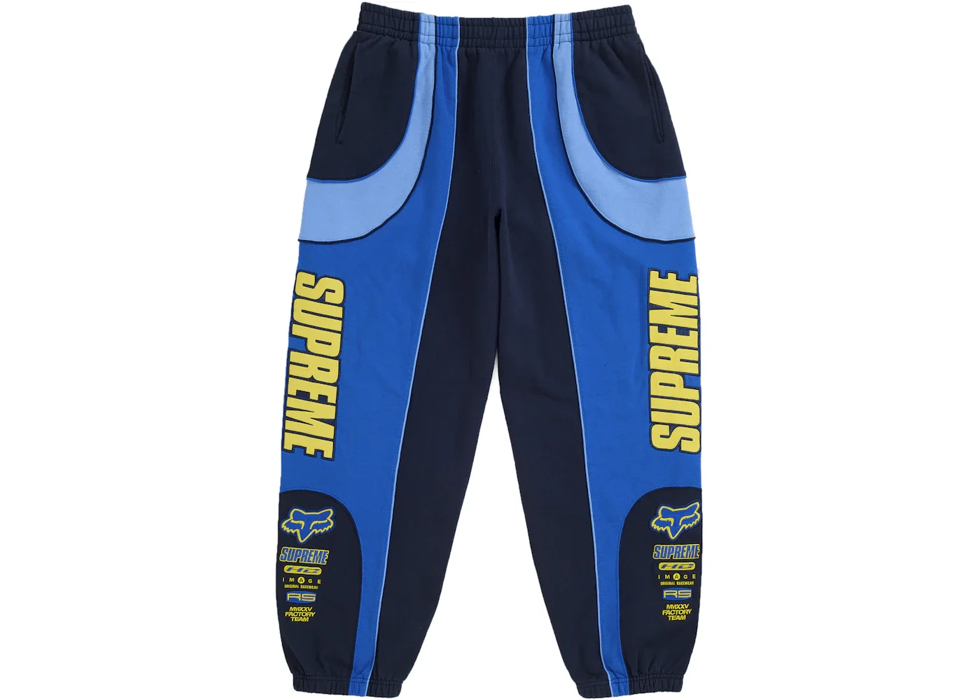 Supreme Fox Racing Sweatpant (FW25) Navy - 1