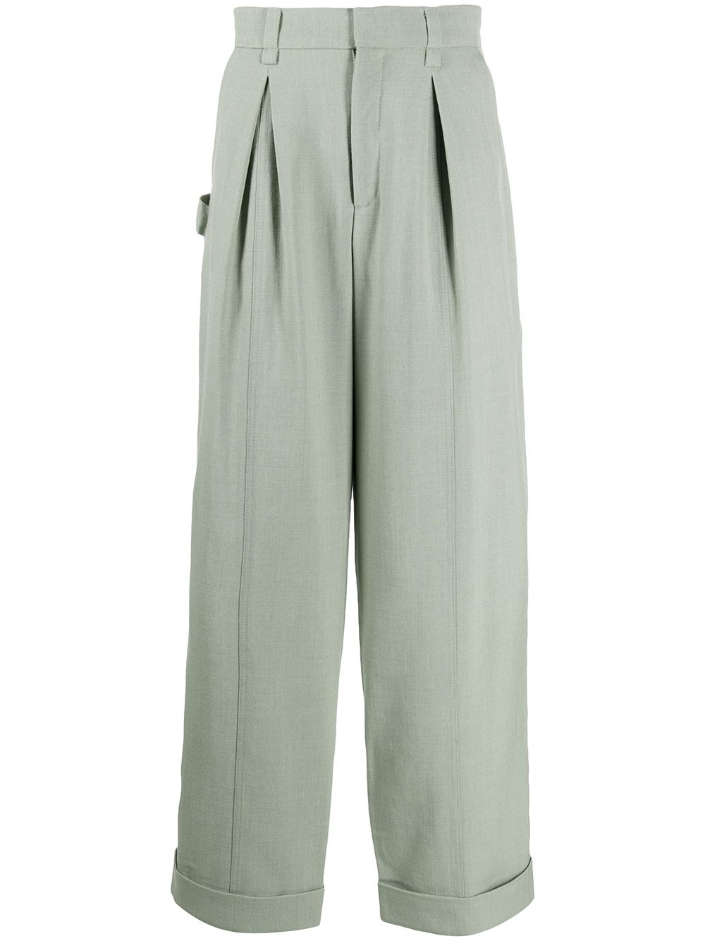 dart-detail trousers - 1