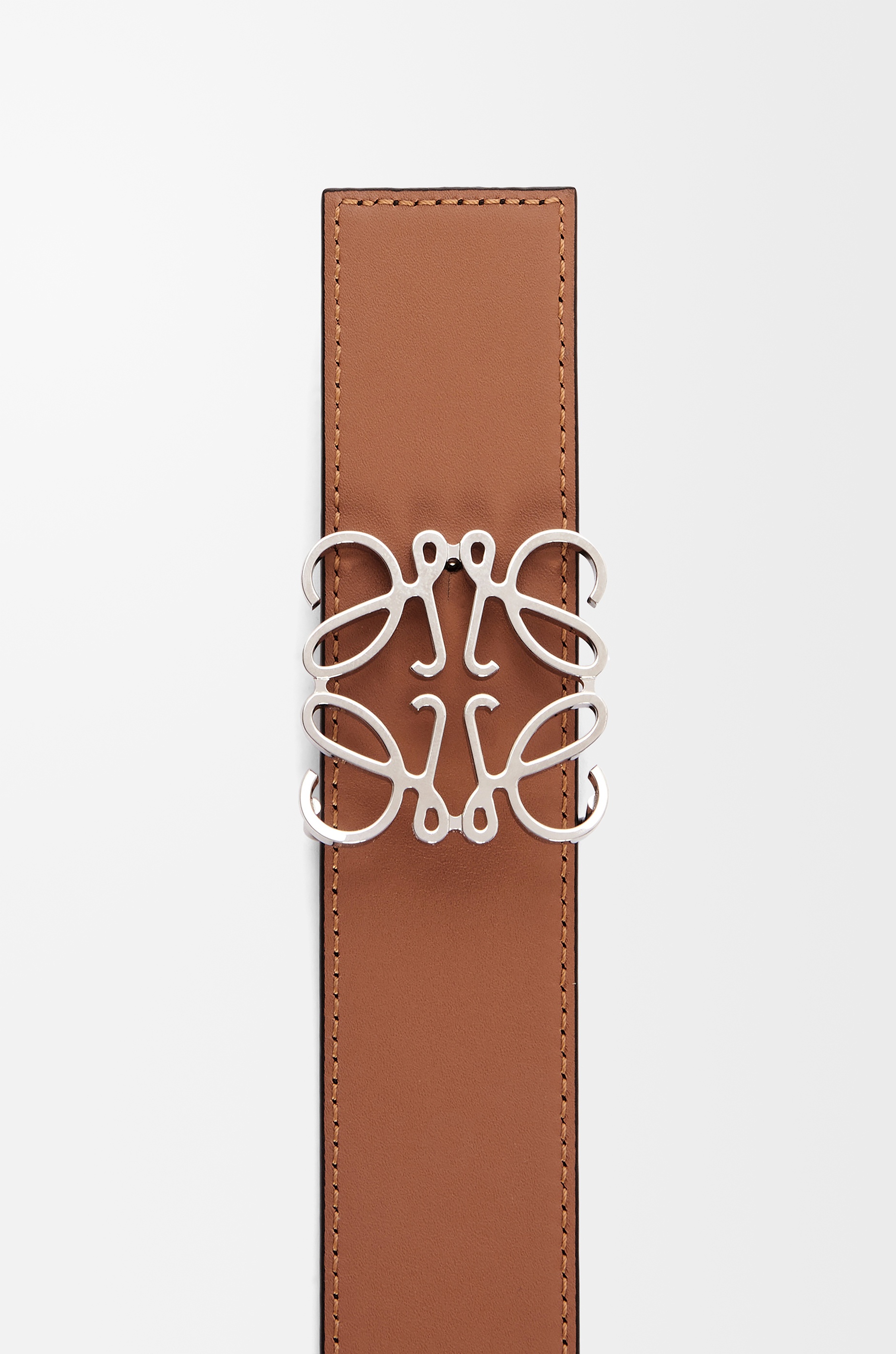 Reversible Anagram belt in smooth calfskin - 5