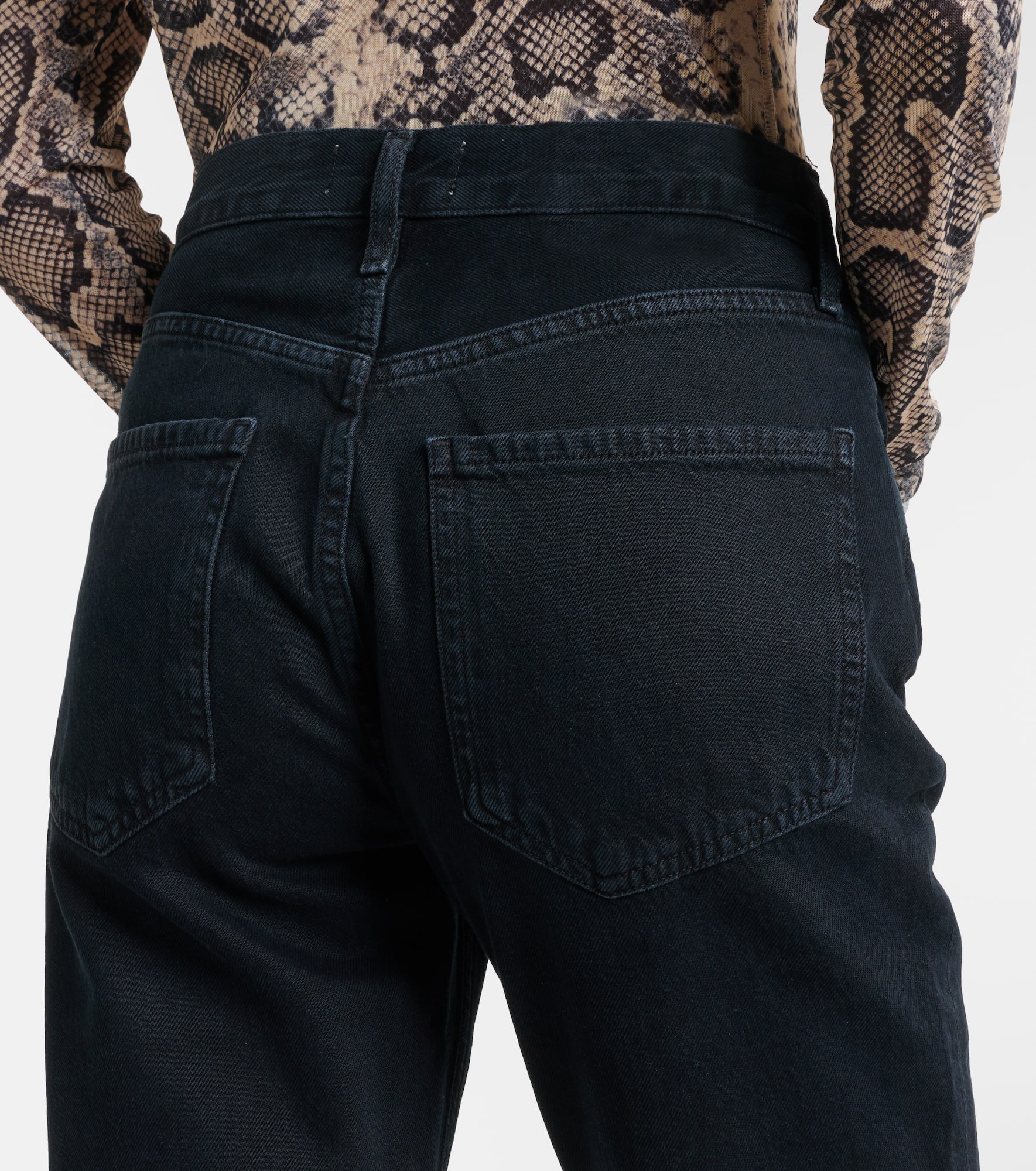 Riley Crop high-rise slim jeans - 6