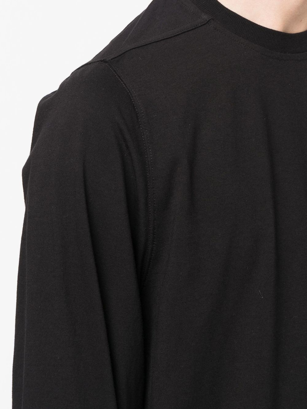 crew neck long-sleeved T-shirt - 5