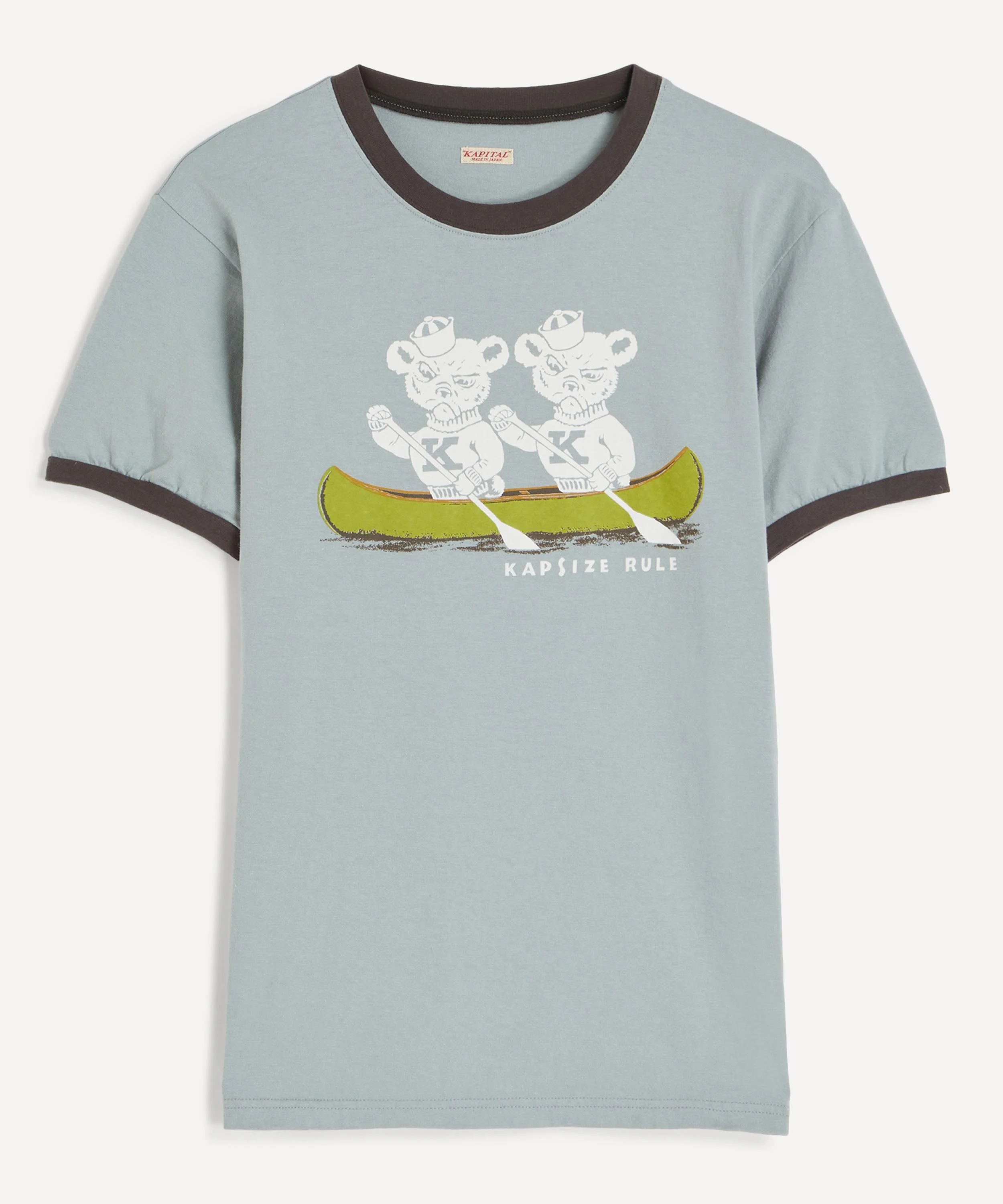 20-Jersey Ringer Bear T-Shirt - 1